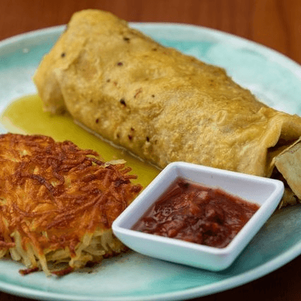 Delano Green Chili Breakfast Burrito