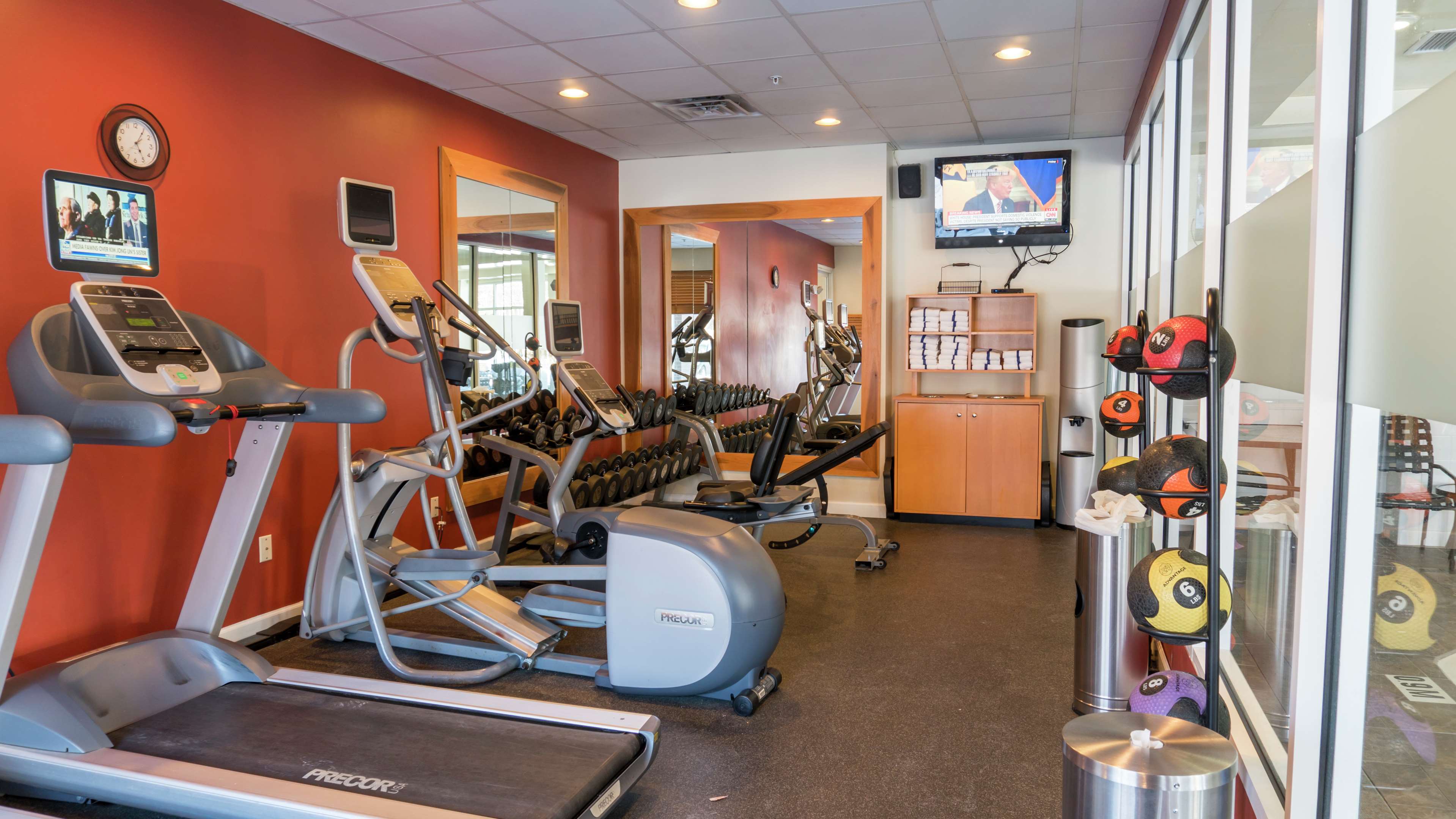 Health club  fitness center  gym