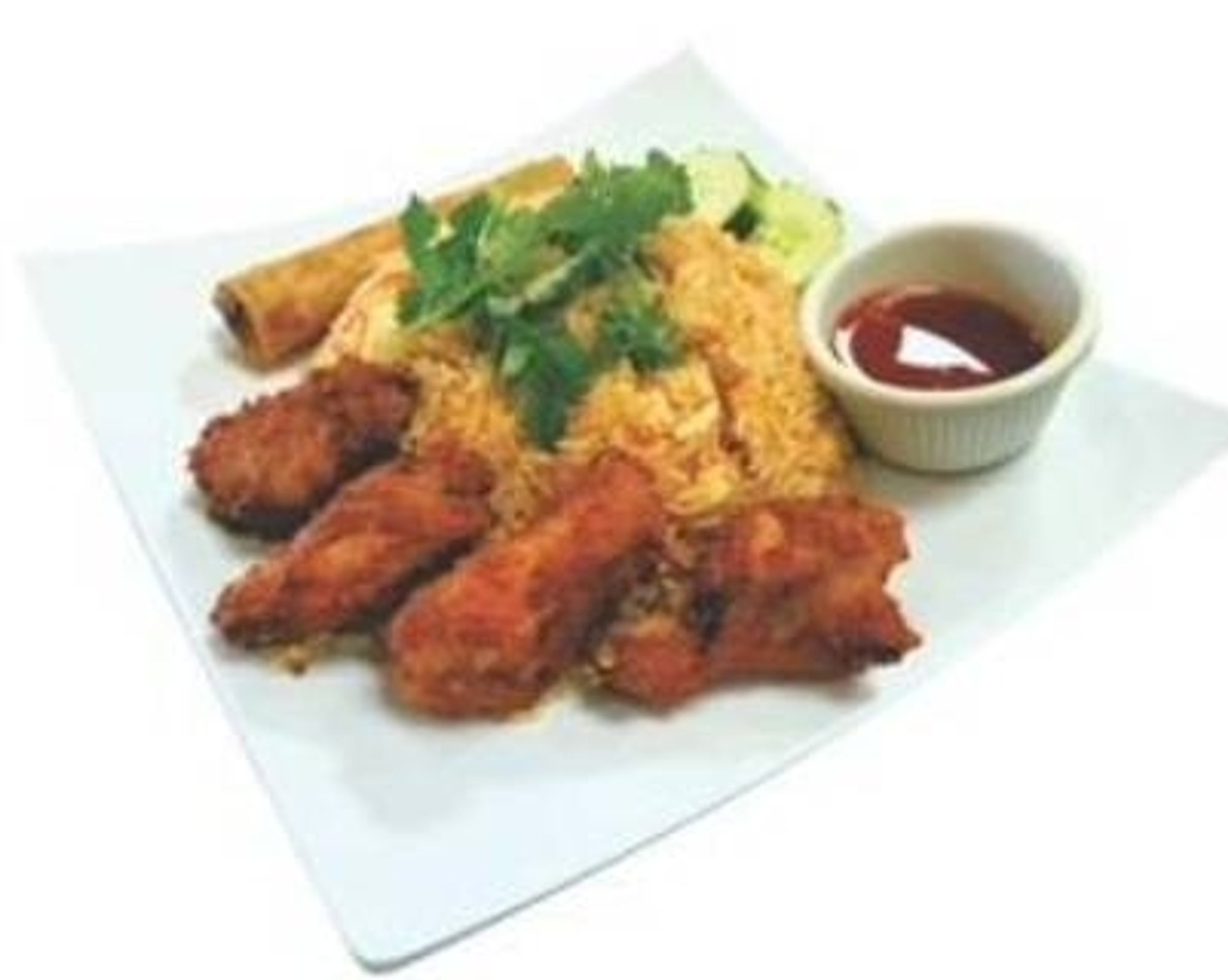 Combo #1 Fried Rice with Fried Chicken
