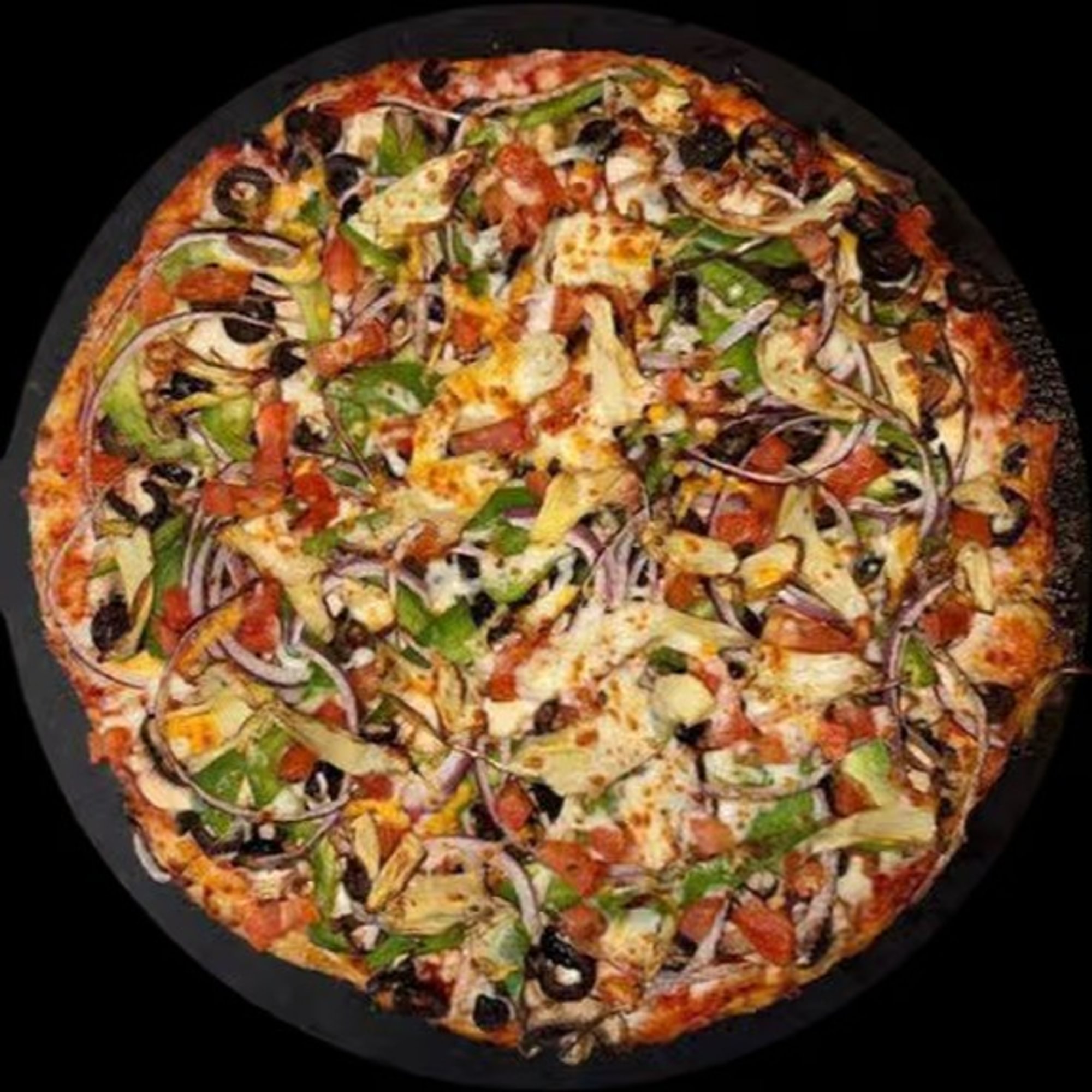 Vegan Garden Veggie Pizza