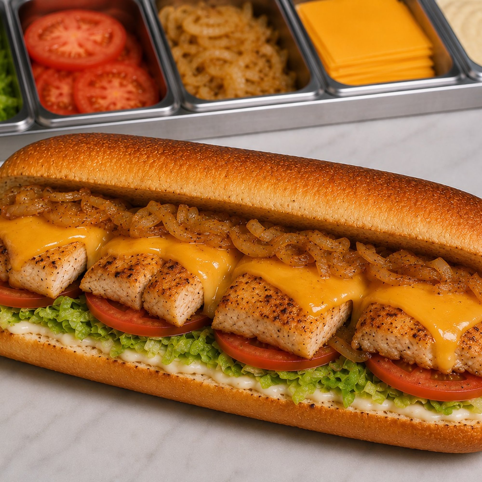 Chicken Breast Fillet Submarine
