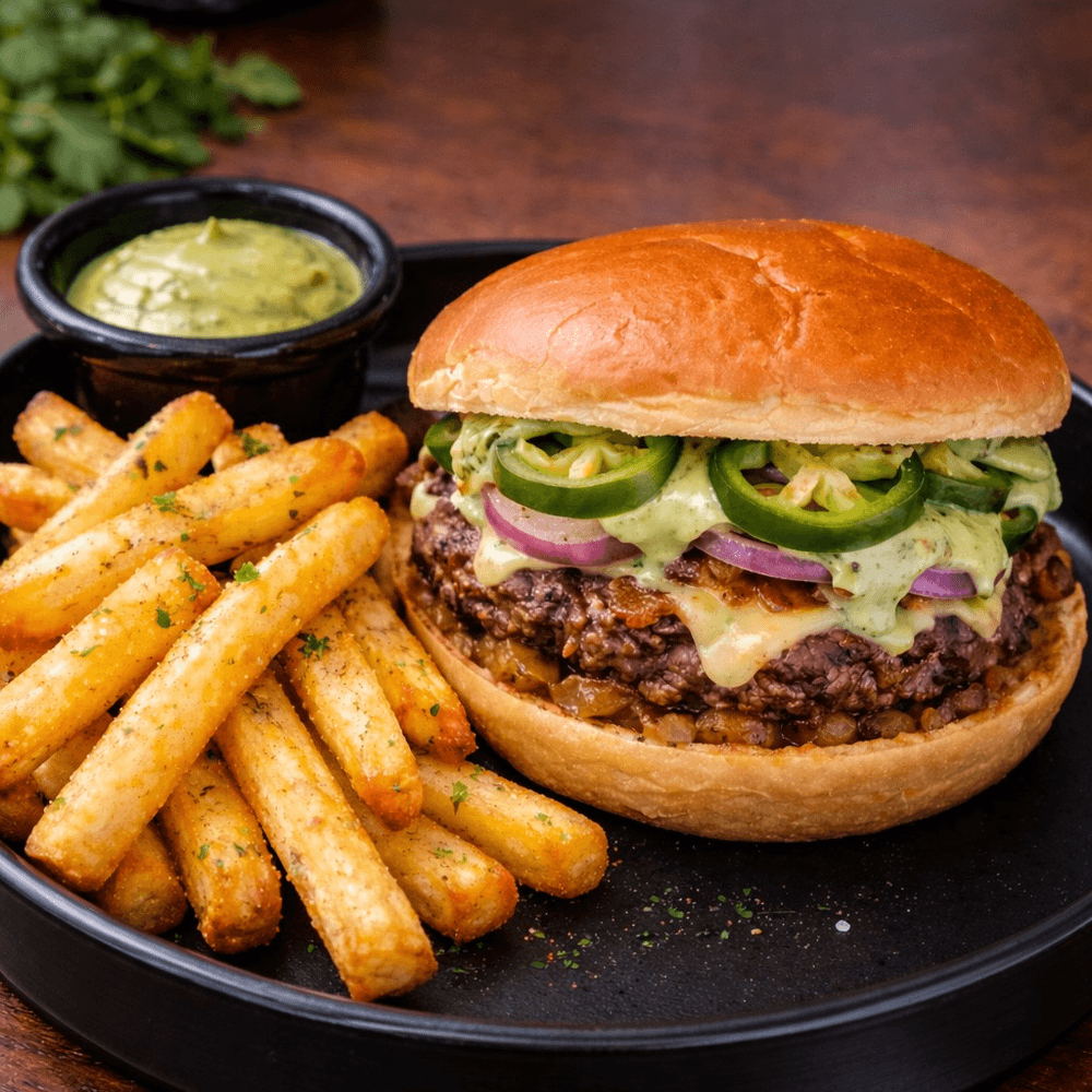Latin Smokestack Burger