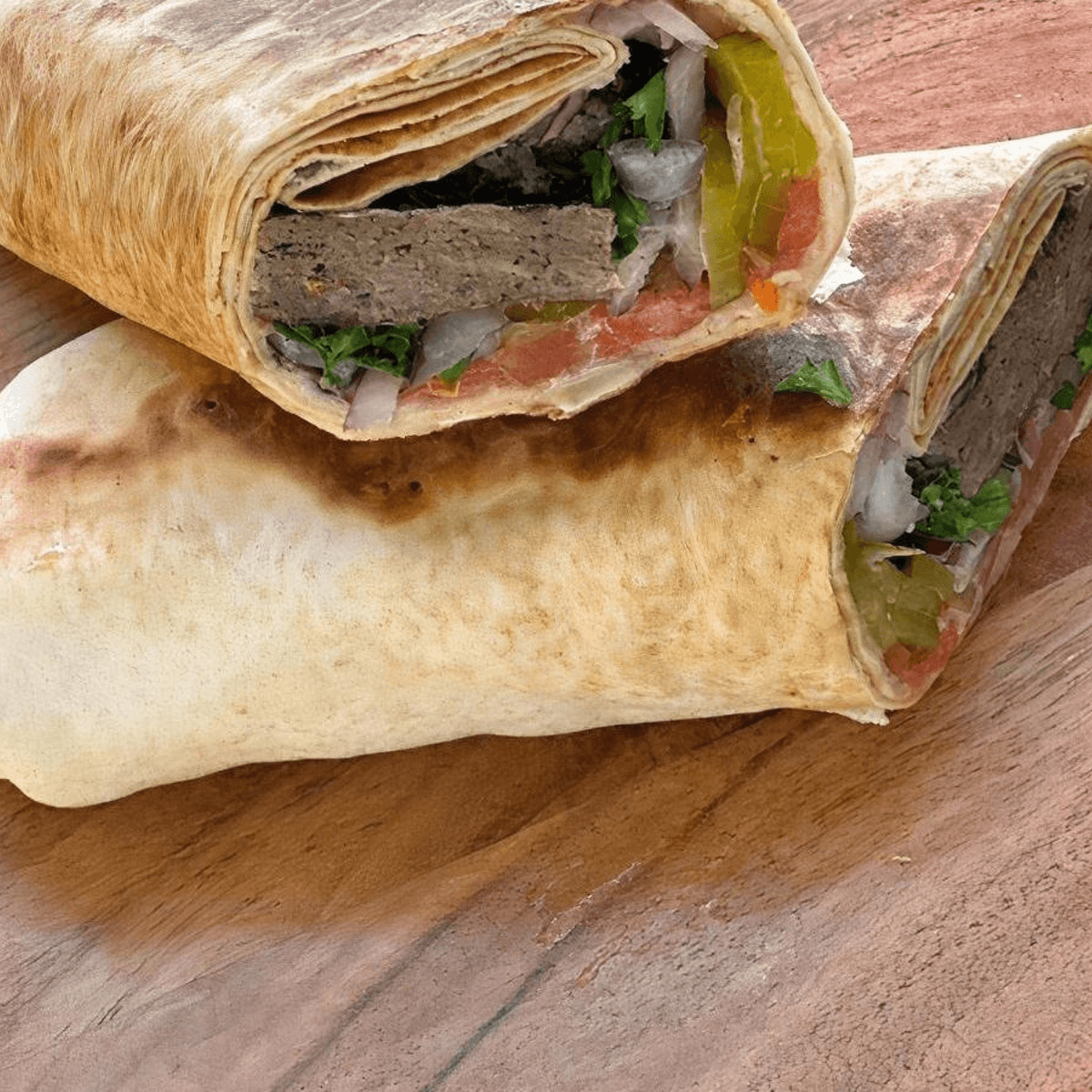 Beef Kafta Wrap