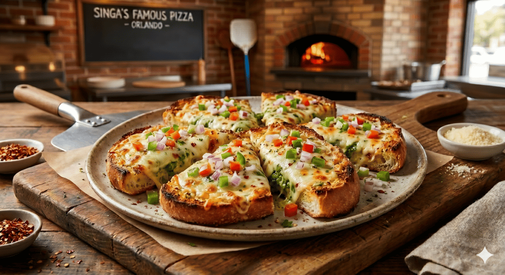 Signature Desi Garlic Bread