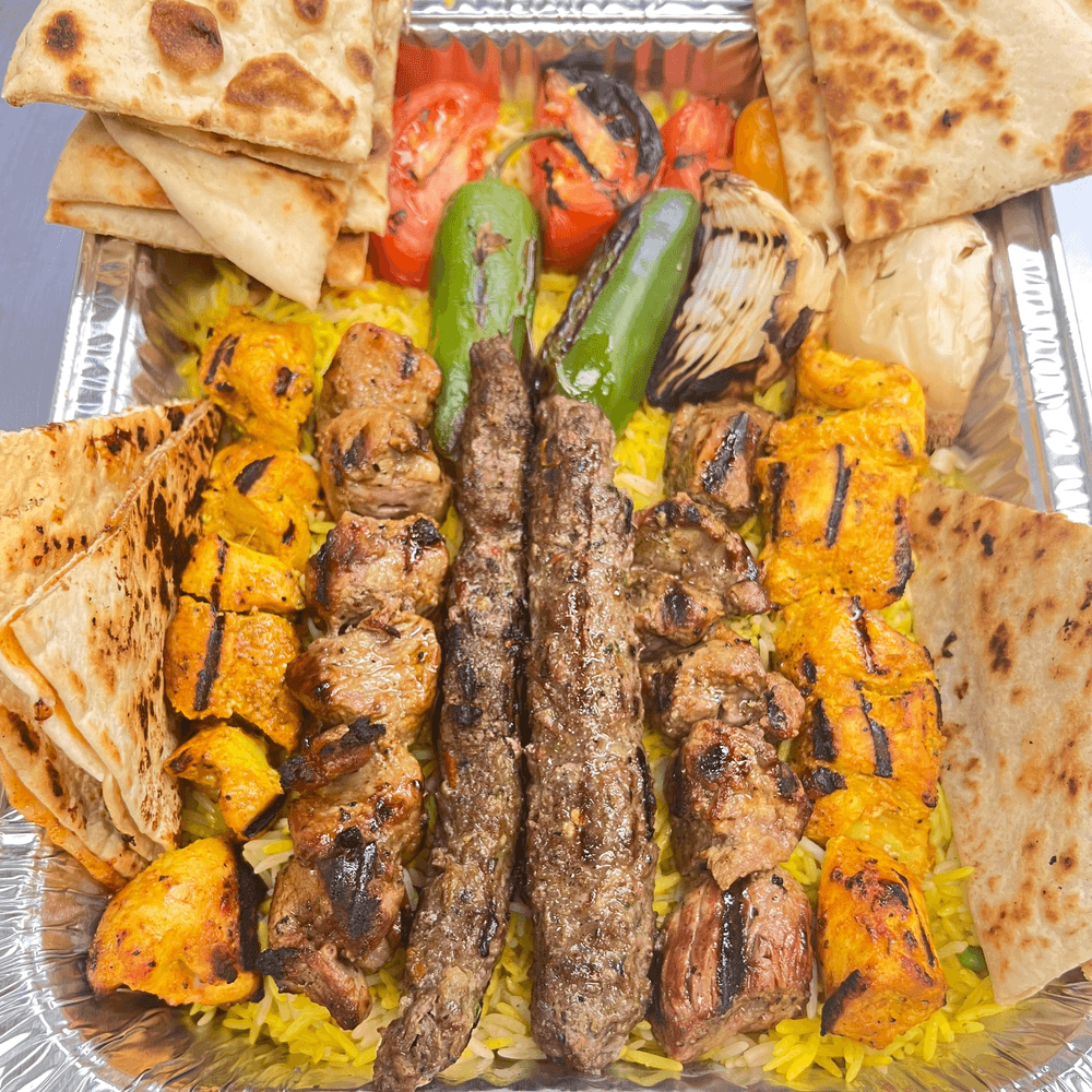 Family kebobs platter feed 3-5