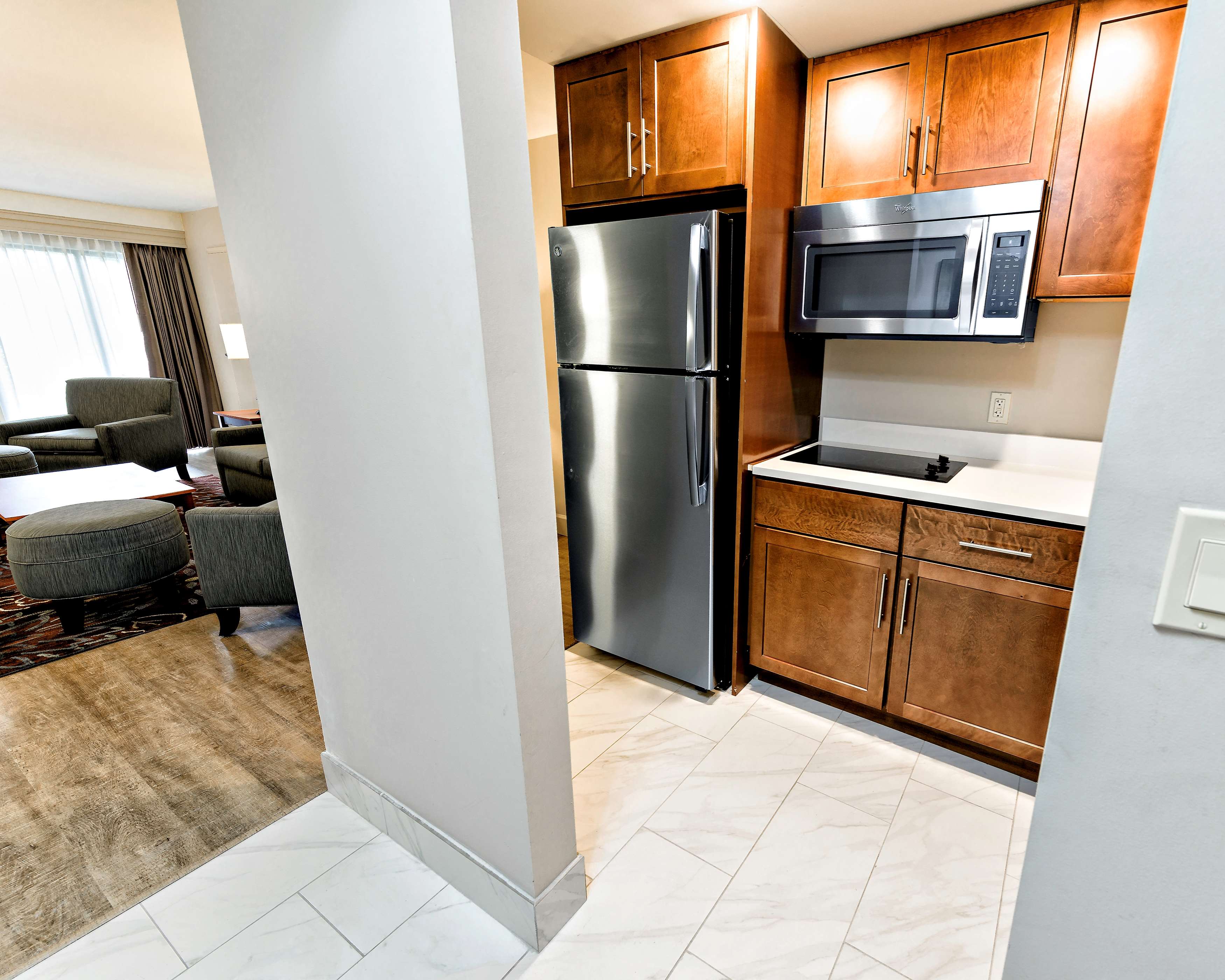 Two Queen Suite Kitchenette