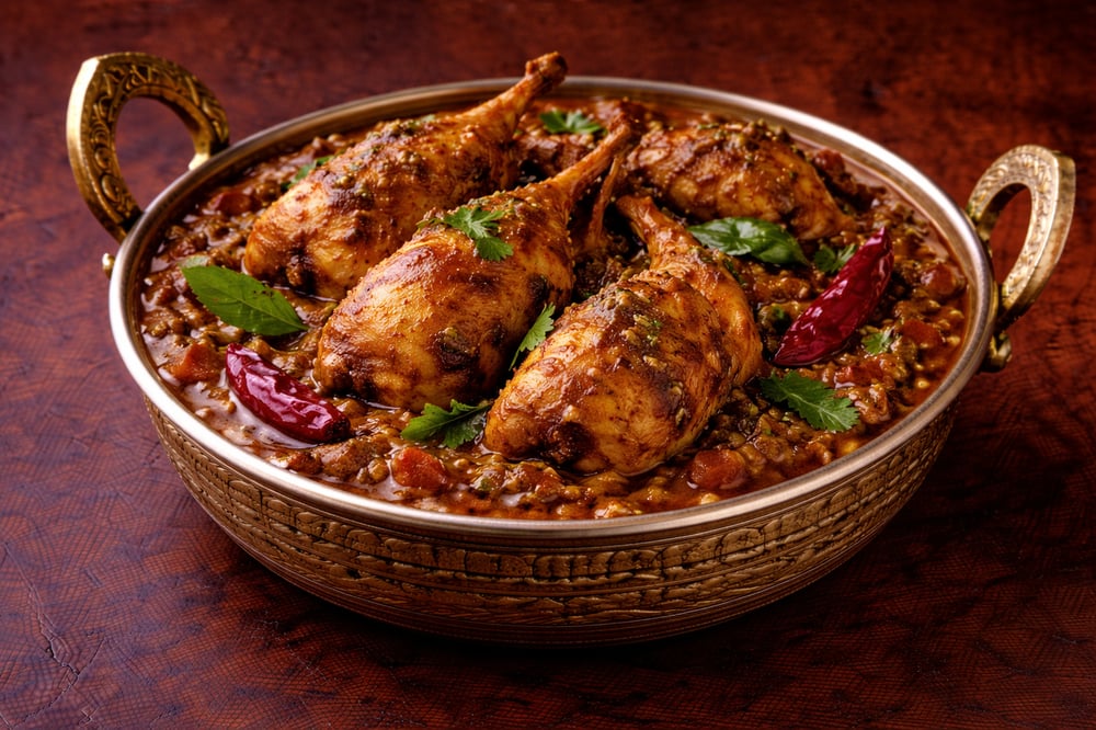 Kaadai Masala (Quail)
