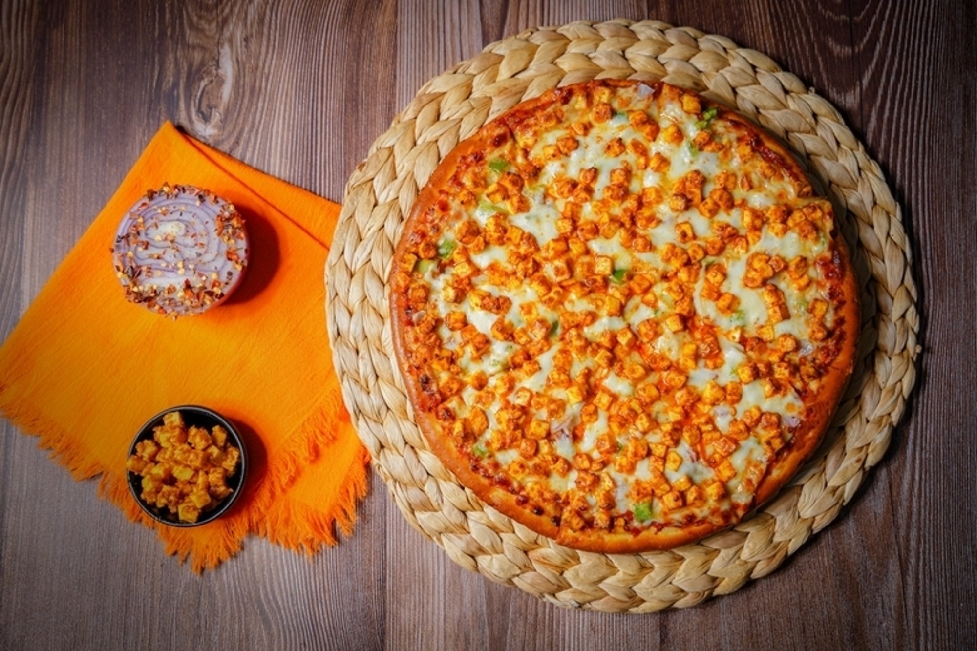 Paneer Tikka Pizza