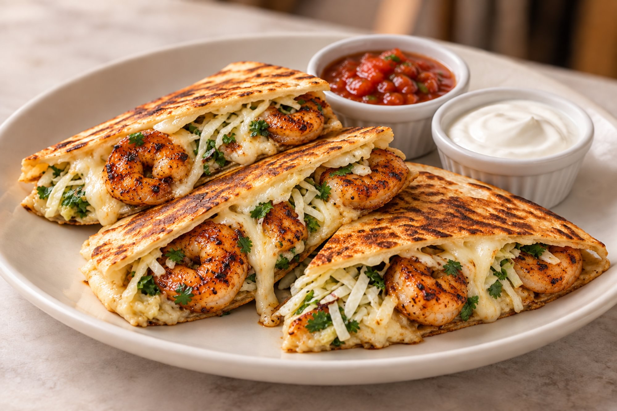 Costa Shrimp Quesadilla