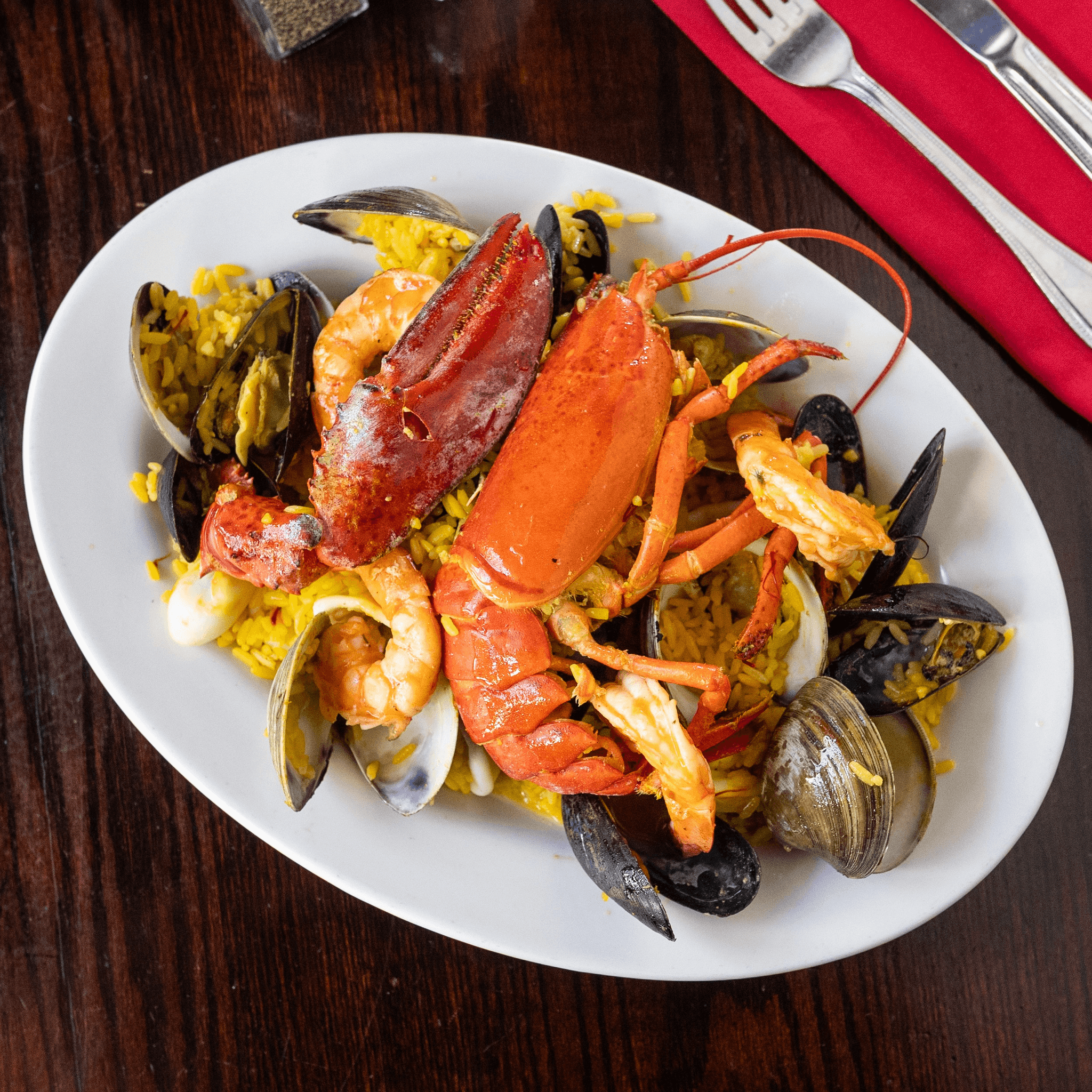Seafood Paella (For Two)