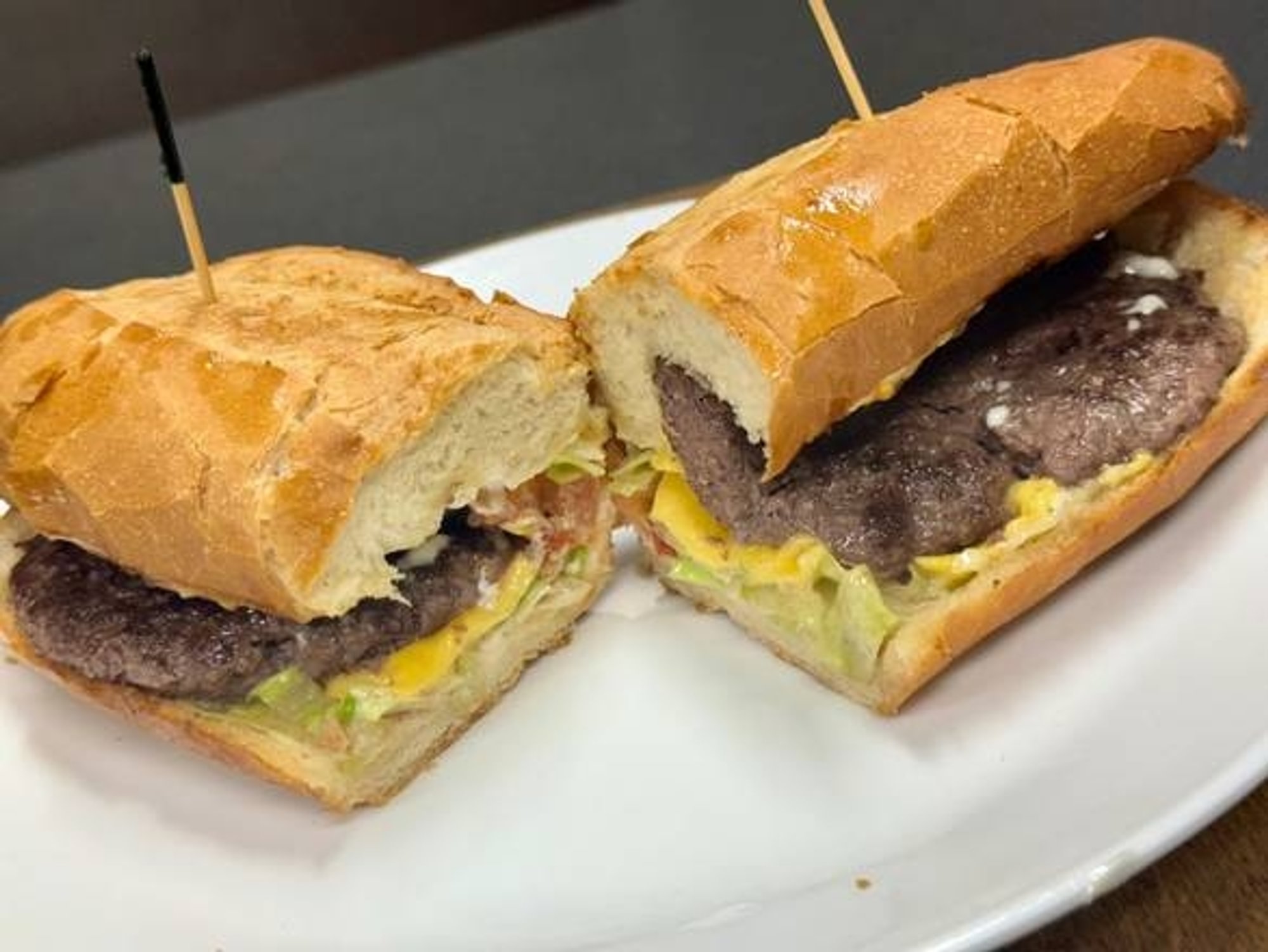 Cheeseburger Sub