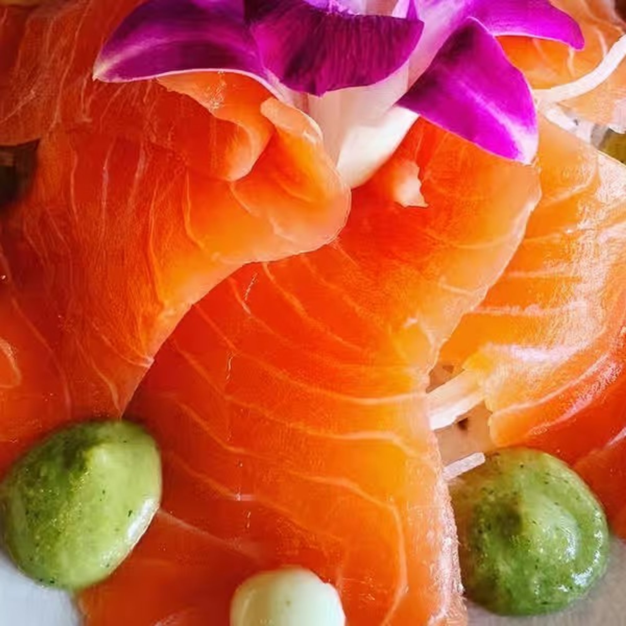 Salmon Carpaccio (New Style)