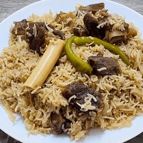 Nizamabad Ghatu Mutton Pulav
