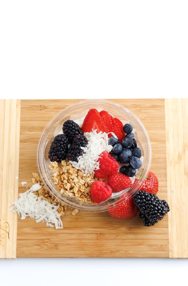 Fresh Berry Yogurt Bowl