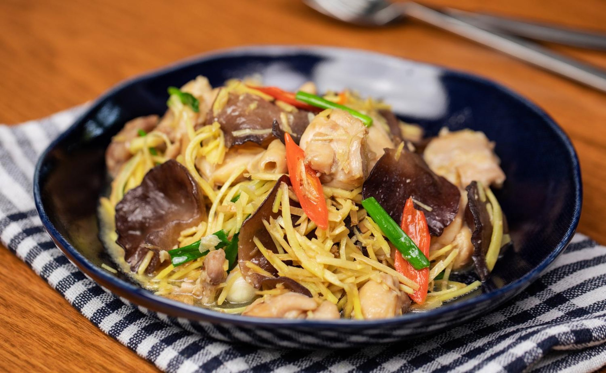 Ginger Stir Fried