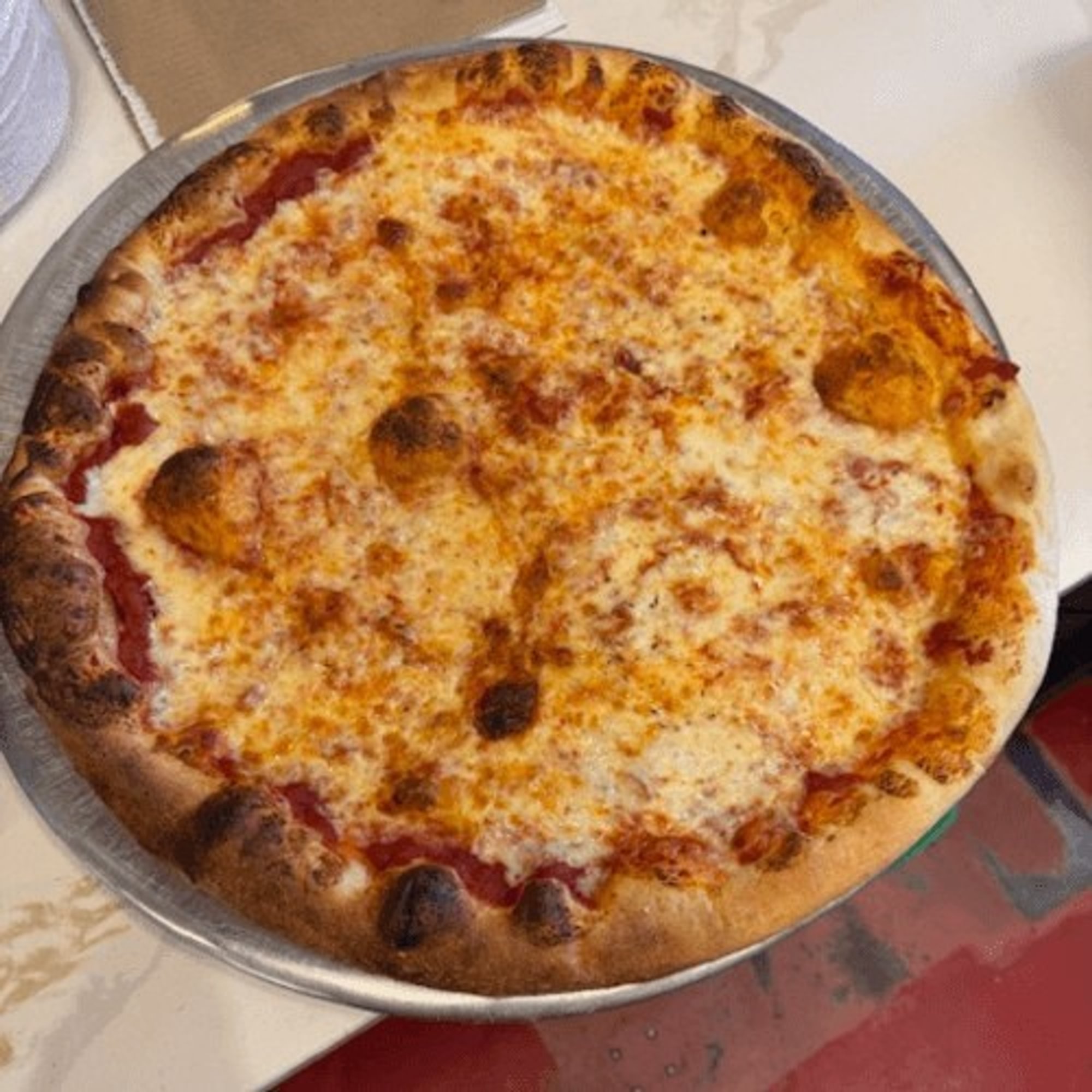 Thin Crust Cheese Pizza -Small