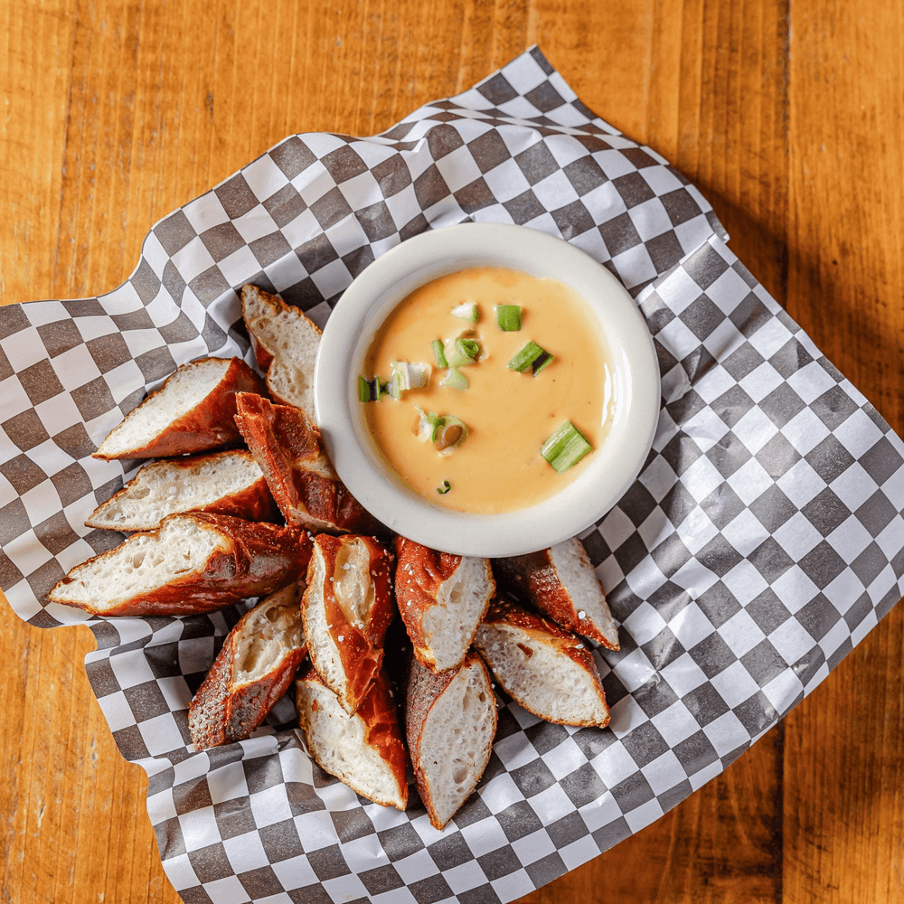 Beer Cheese and Pretzels