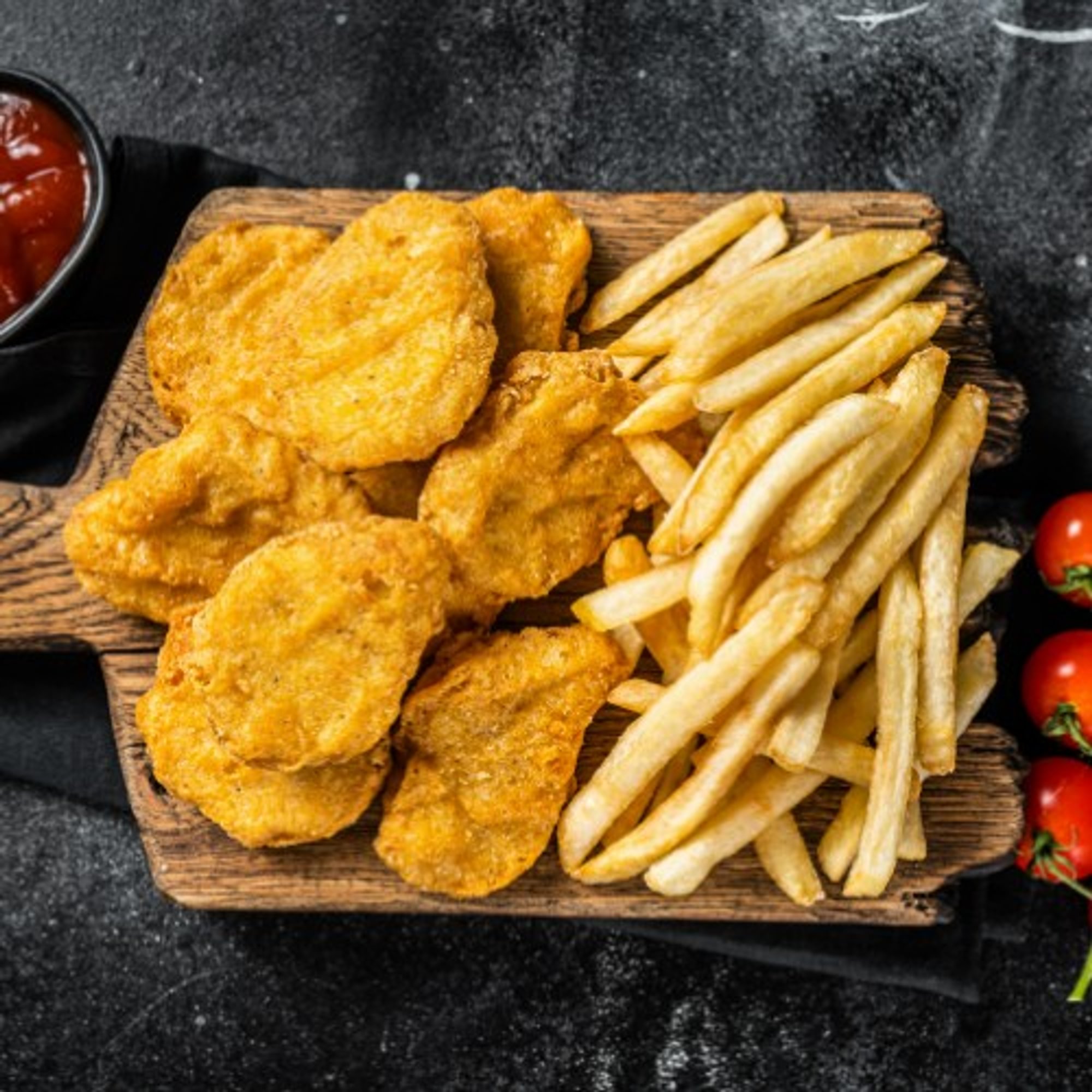 Chicken Nuggets with Fries