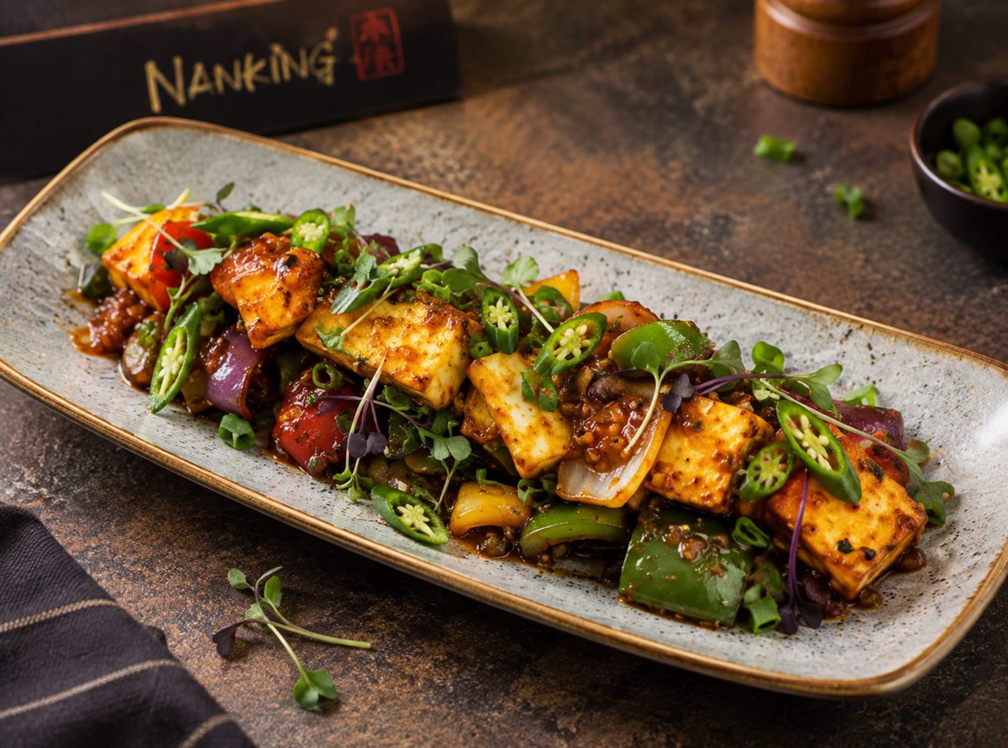 Paneer Chili (Dry)