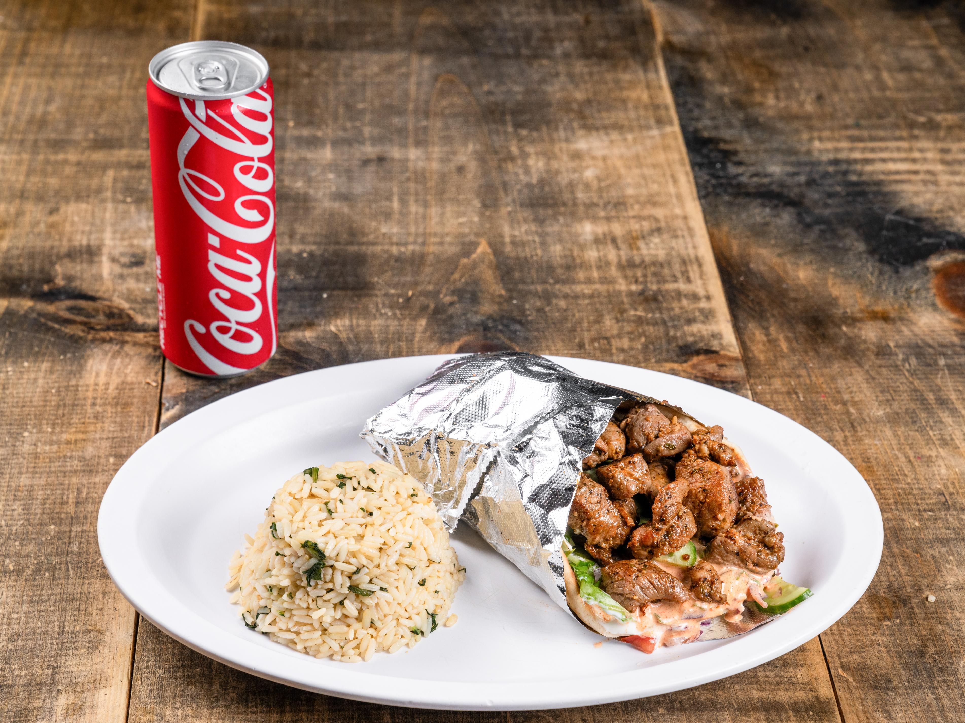 Spicy Souvlaki Combo