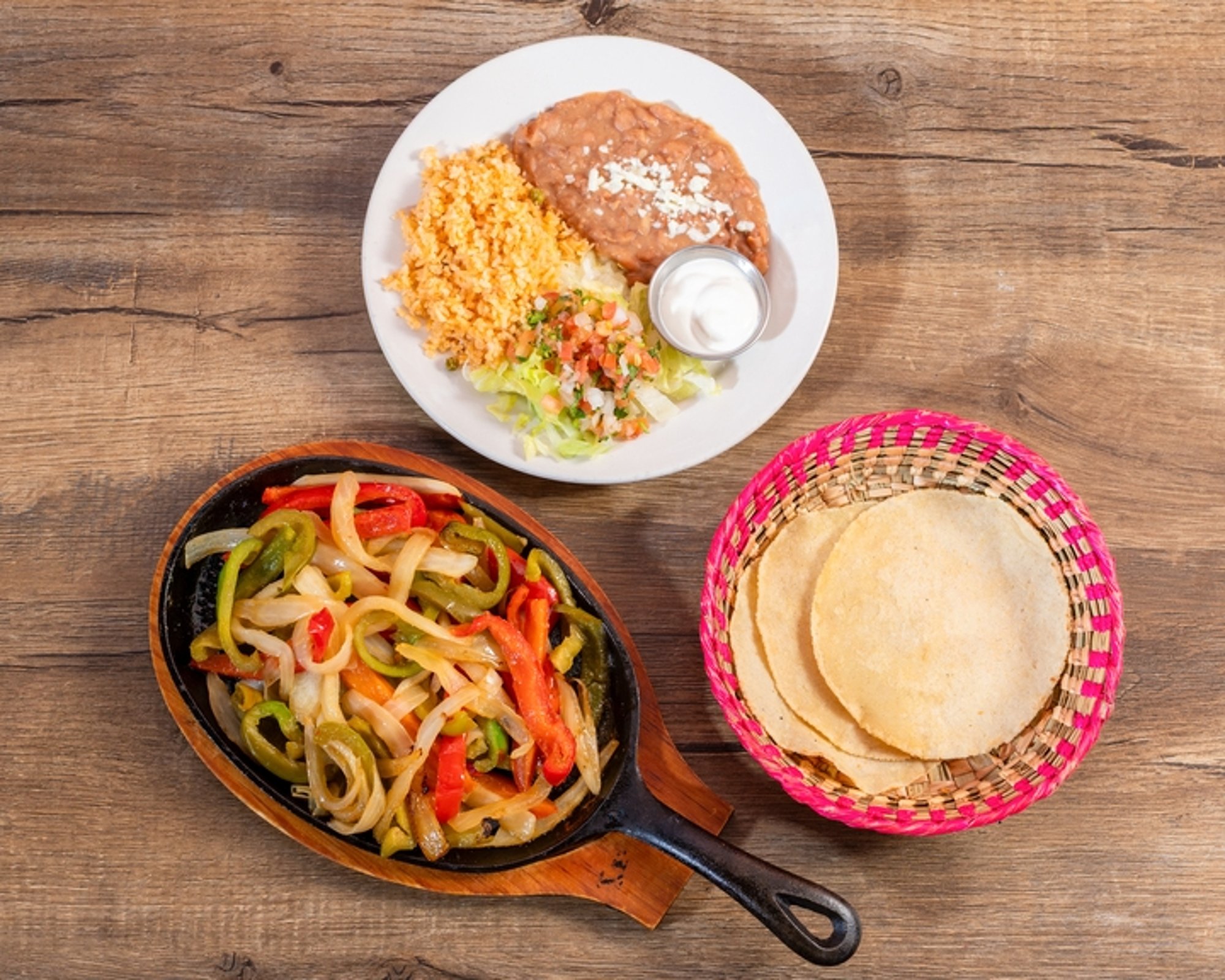 Fajitas Vegetarianas (Veggie)