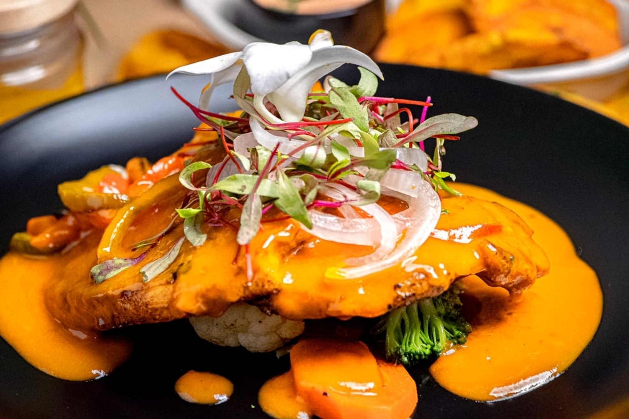 Pechuga en Salsa De Mango