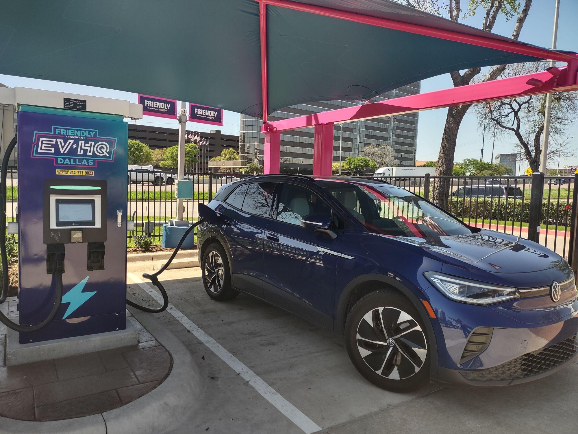Friendly Chevrolet EVHQ Charging Station Image