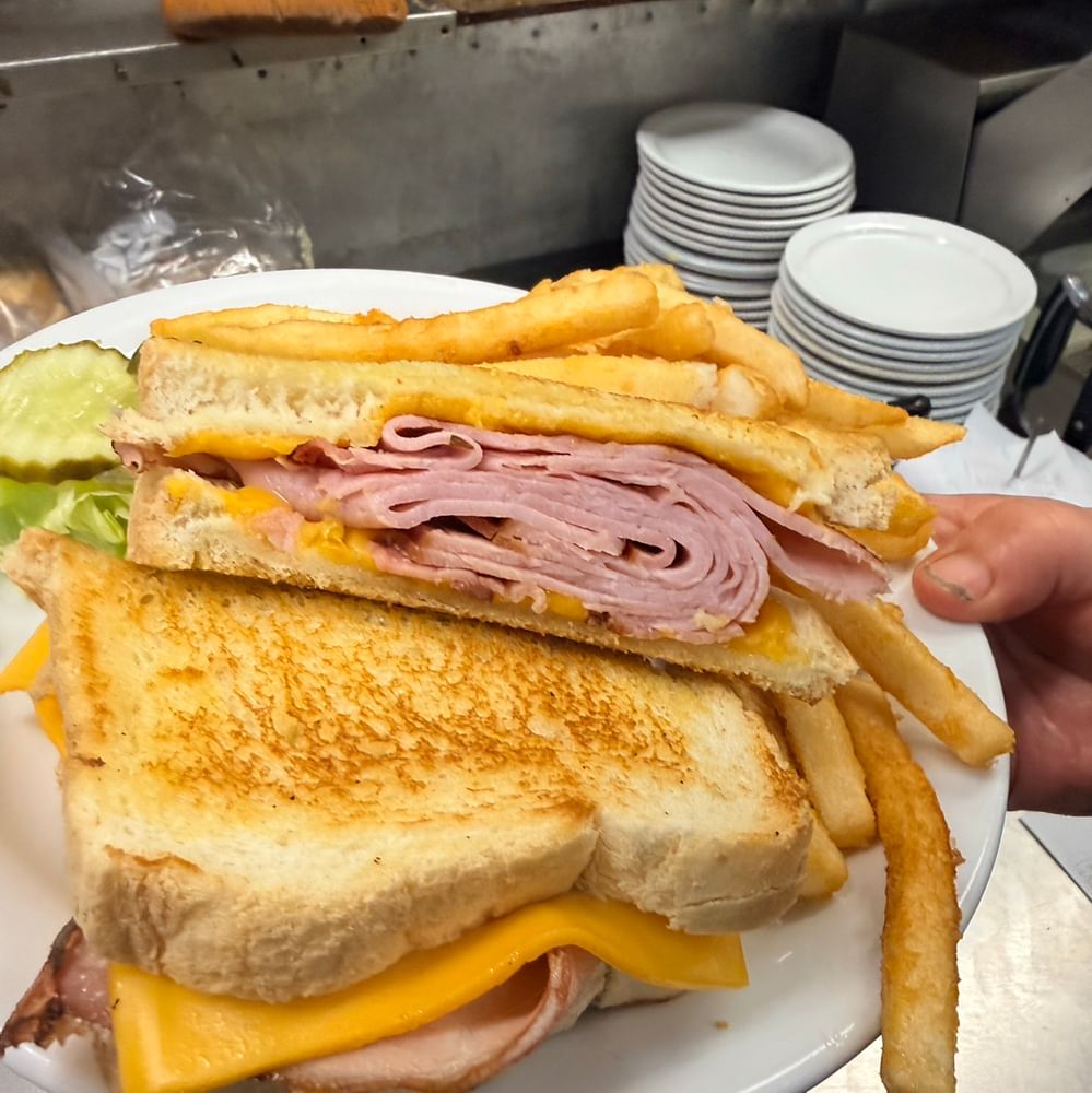 Grilled Ham & Cheese Sandwich
