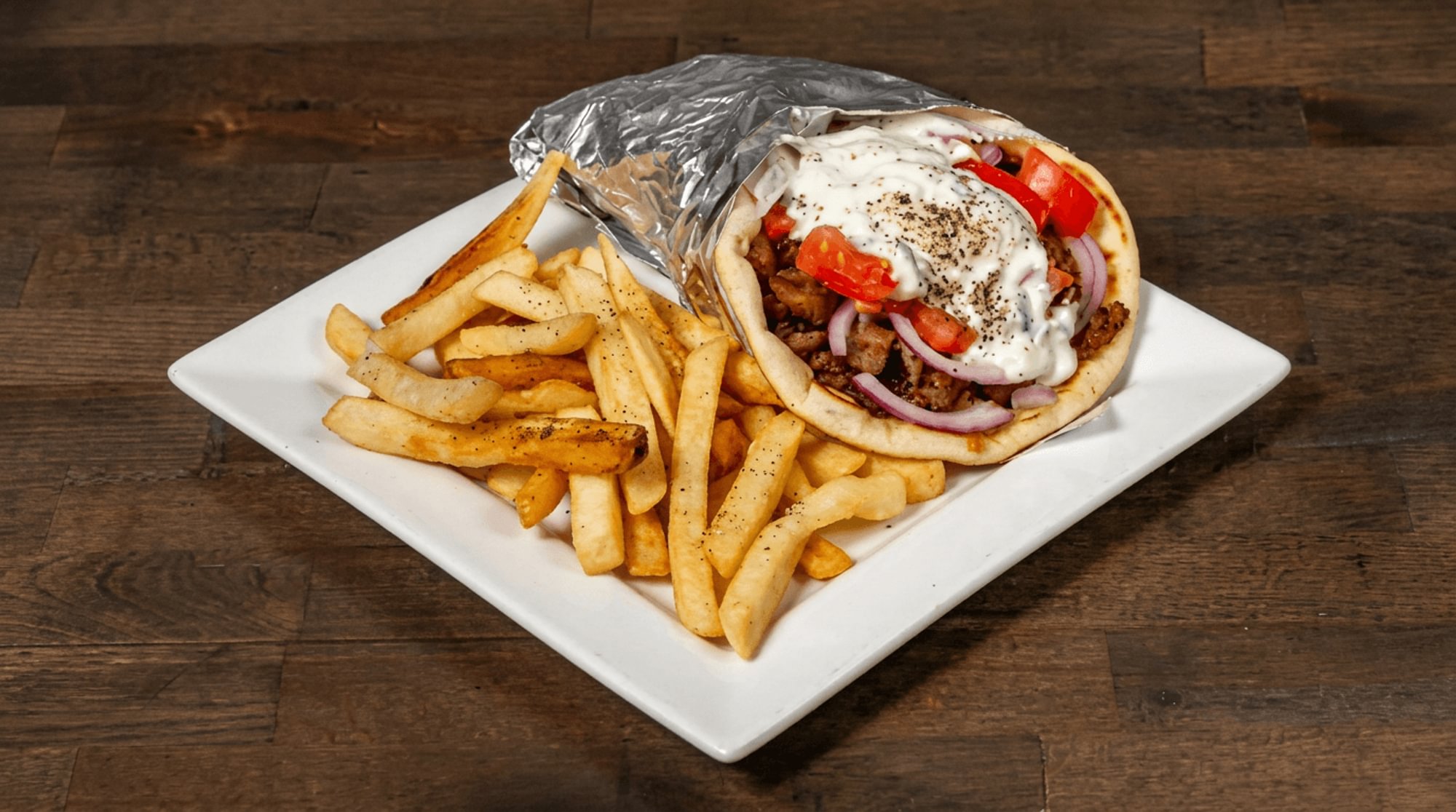 Gyro & Fries