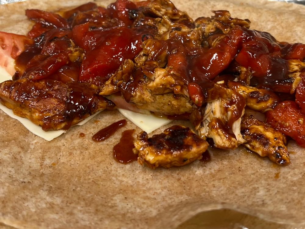 BBQ Grilled Chicken Wrap