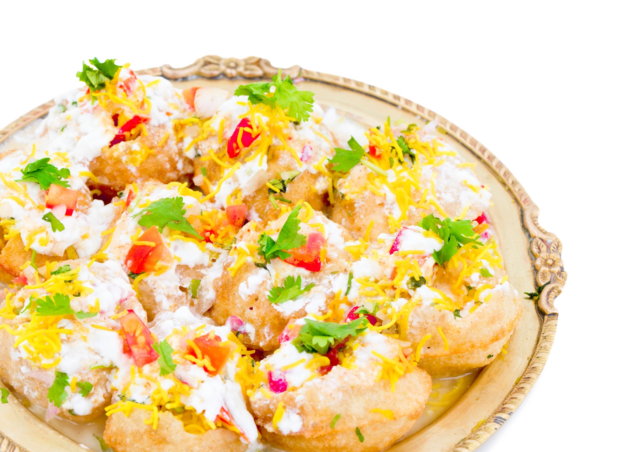 Dahi Batata Puri - New Chaat !!