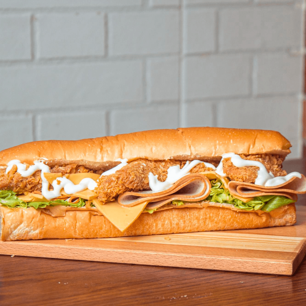 Chicken cutlet parm hero