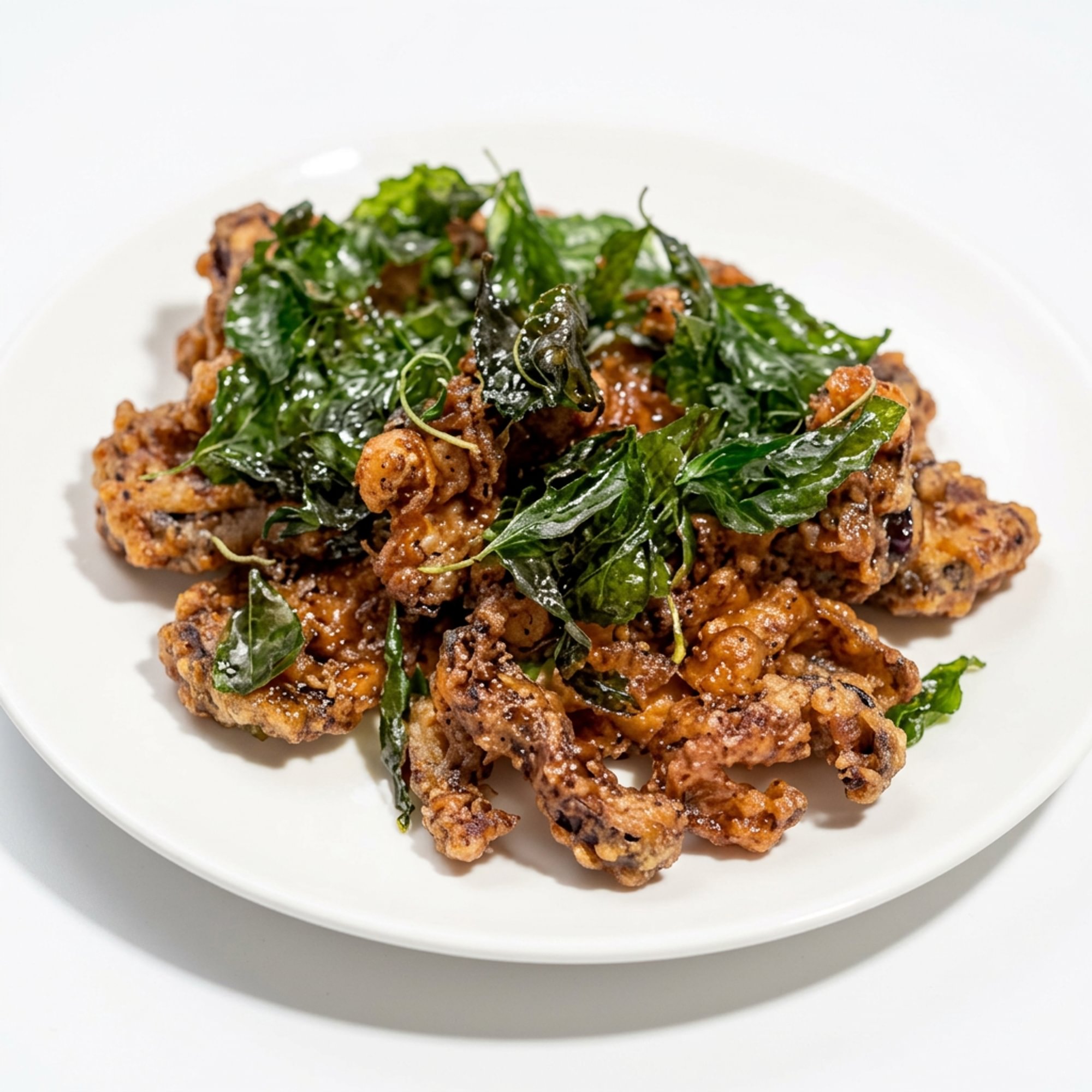 Eggplant Basil Sauce and Rice