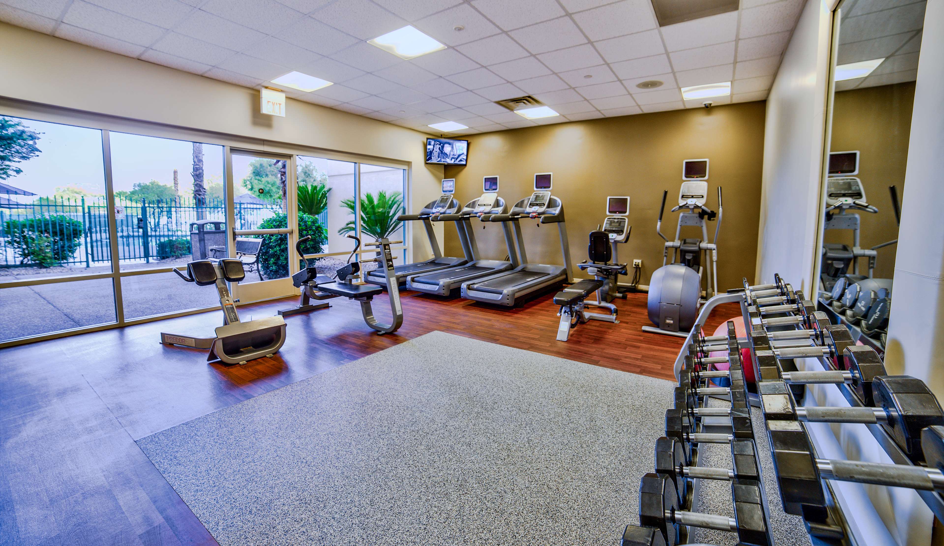 Health club  fitness center  gym