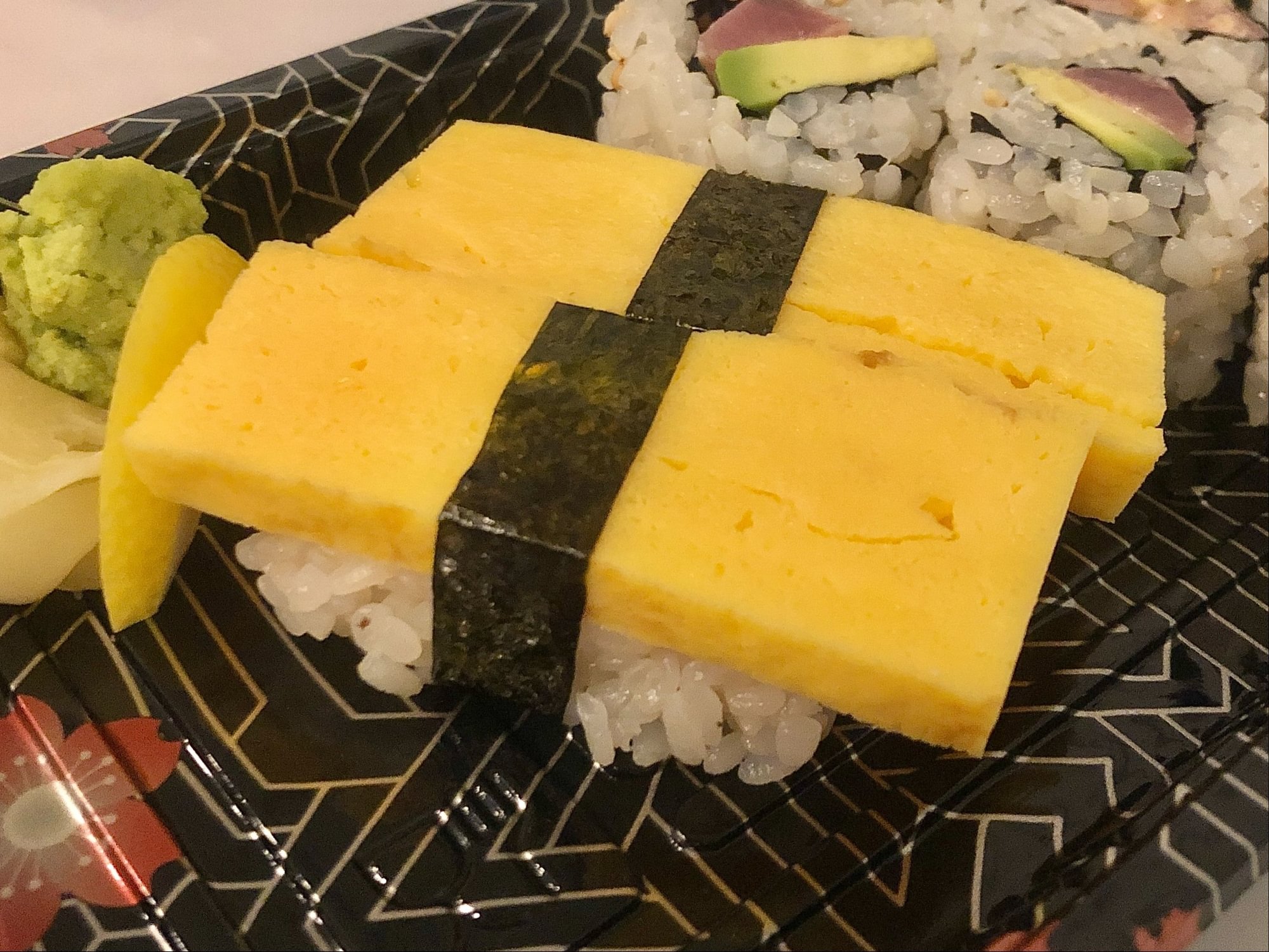 Tamago - Seared Egg Nigiri