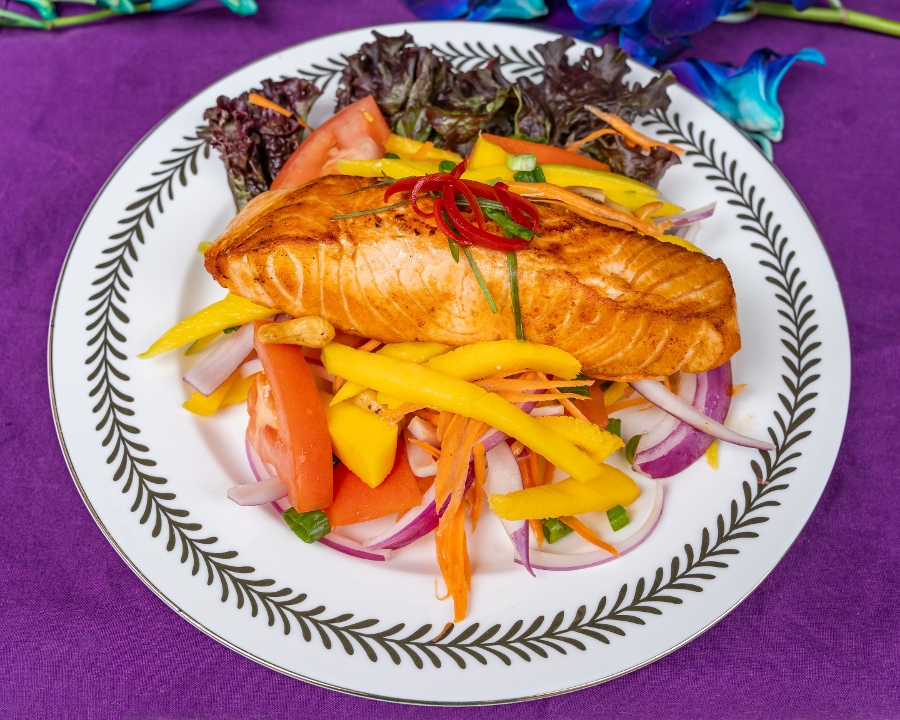 Salmon Mango Salad