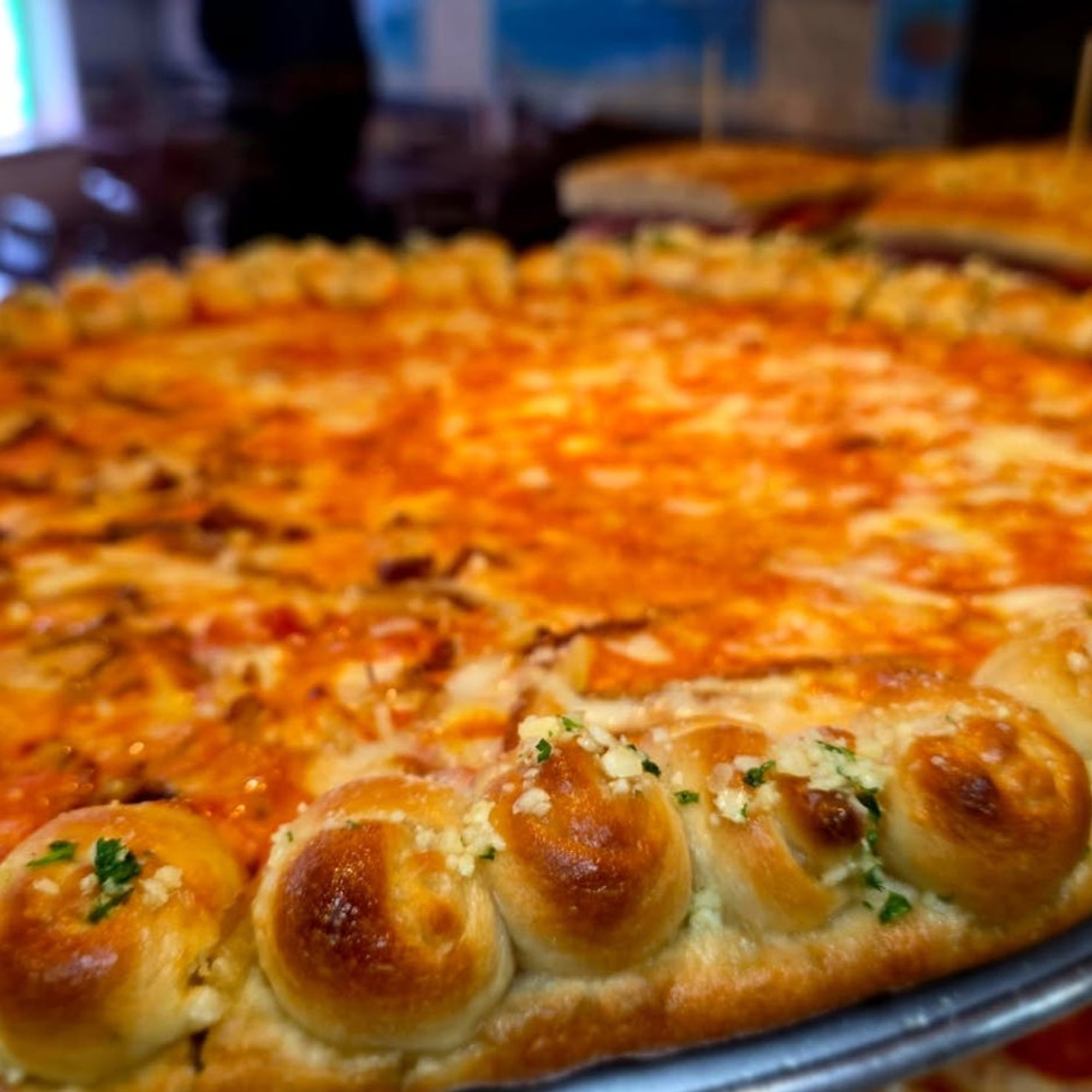 Buona Special Garlic Knots Crust Pie