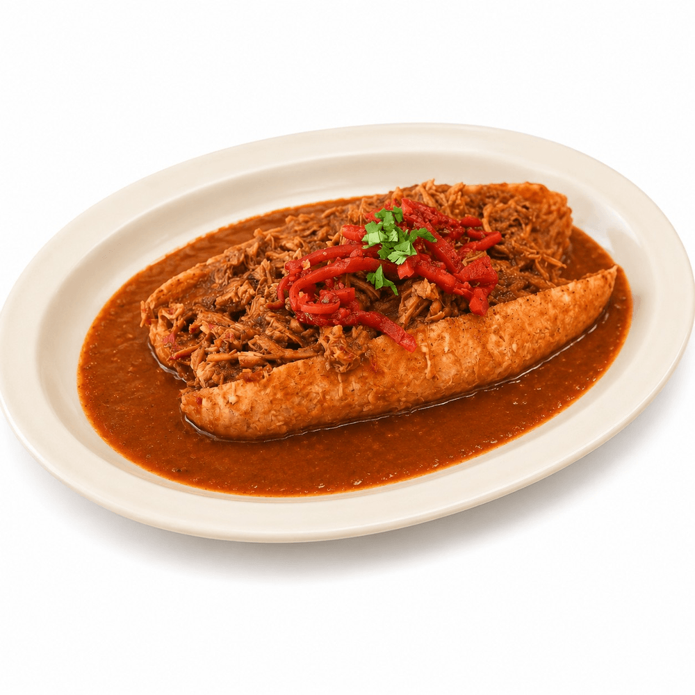 Torta Ahogada (Drowned Pork Sandwich)