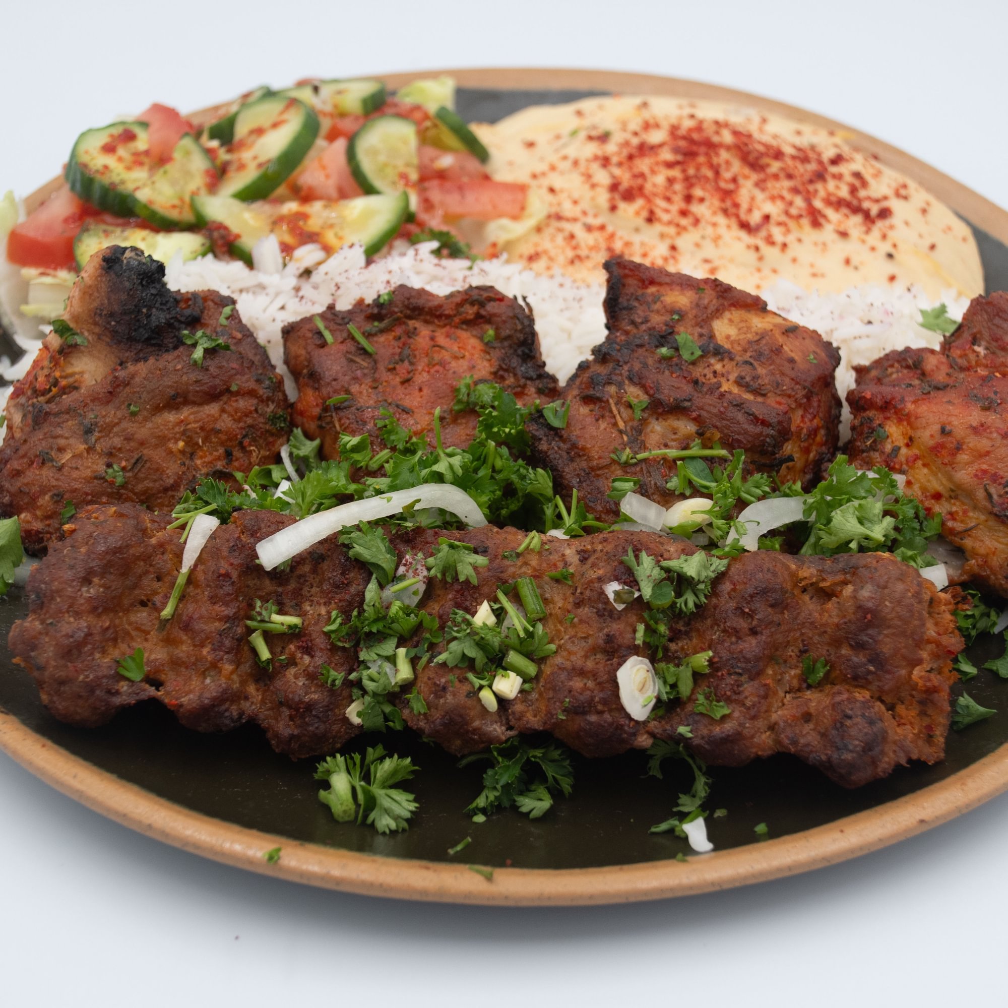 #26 Pork Shish & Beef Lule Combo