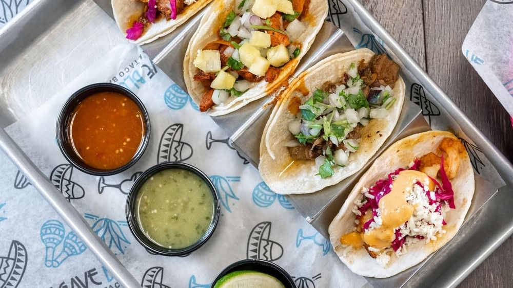 3 Tacos with Soup Lunch