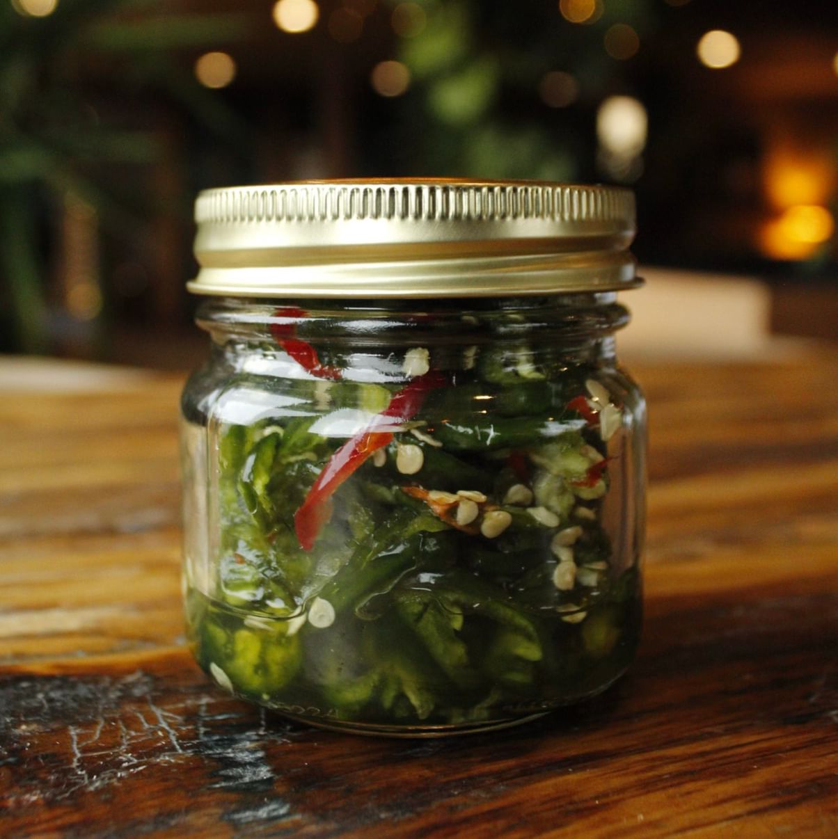 Sugar-Cured Jalapenos