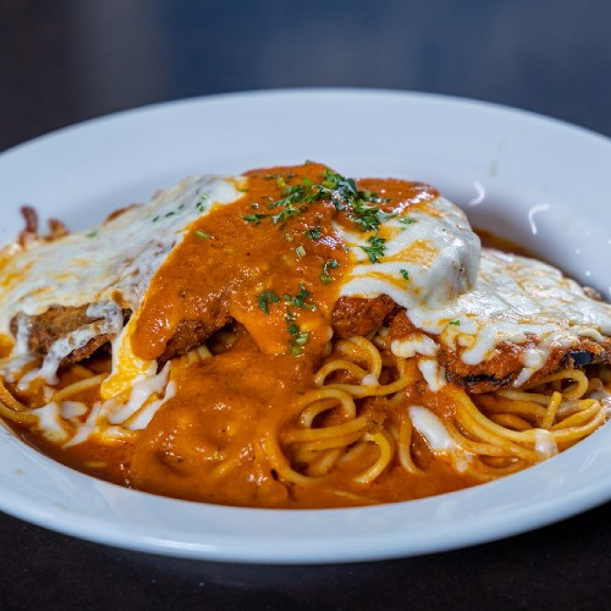 #8 Eggplant Parmesan