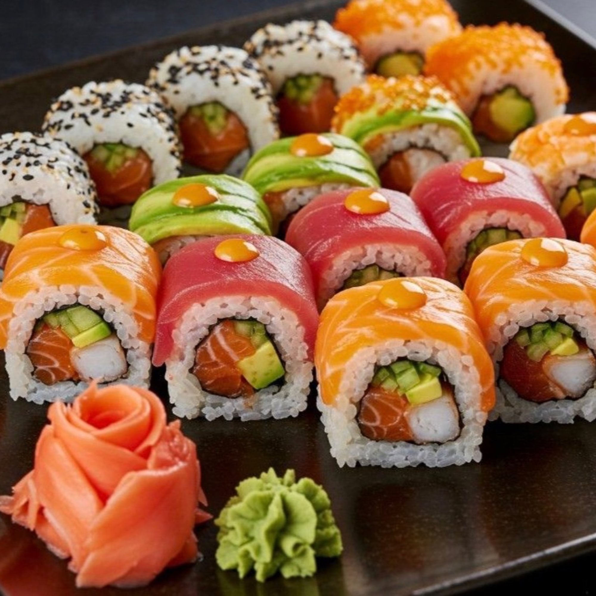 3 Sushi Rolls