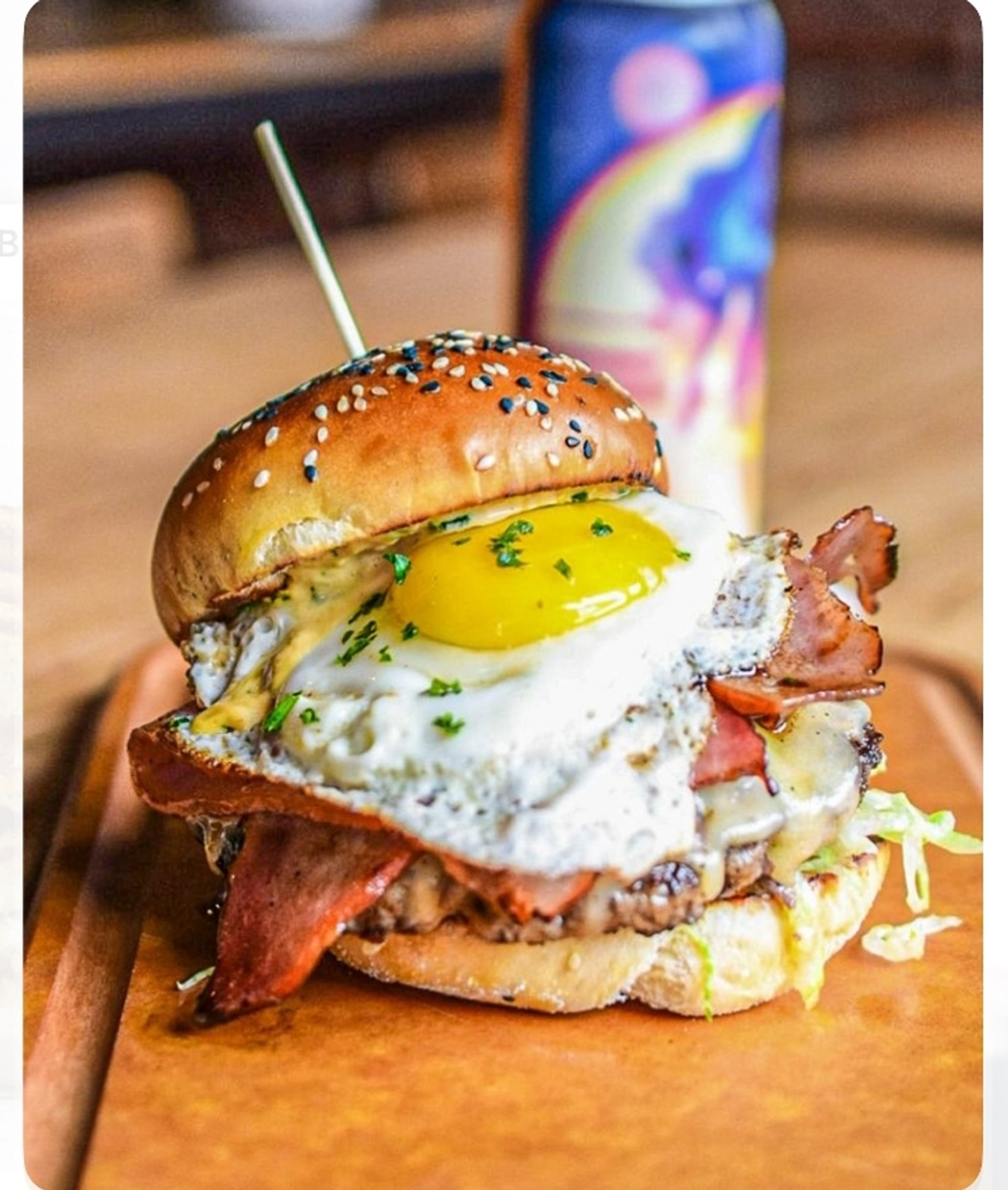 Bacon and Egg Burger