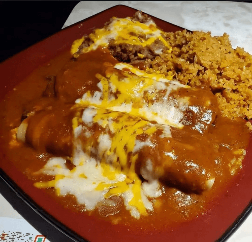 Enchiladas Especiales (Our Signature Enchilada Sauce)