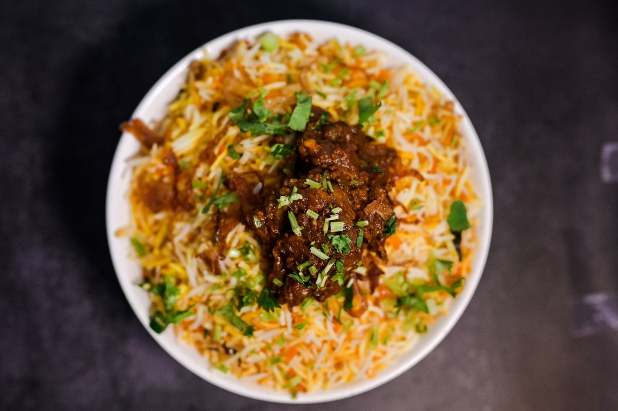 Goat Fry Biryani