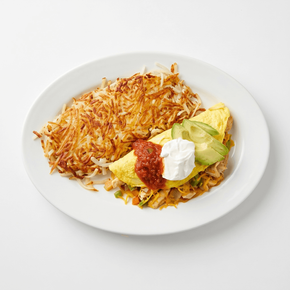 Chicken Fajita Omelet