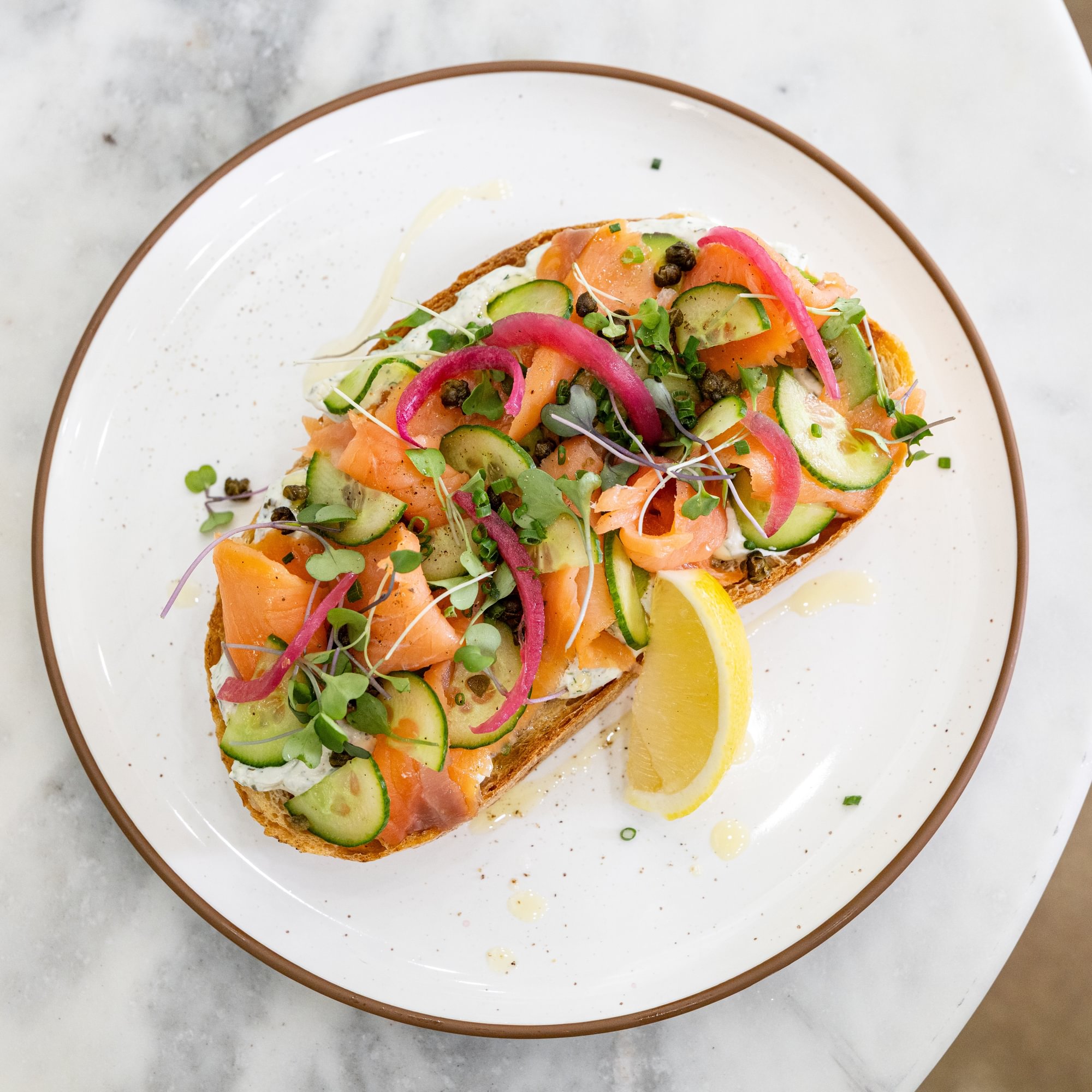 Salmon + Toast