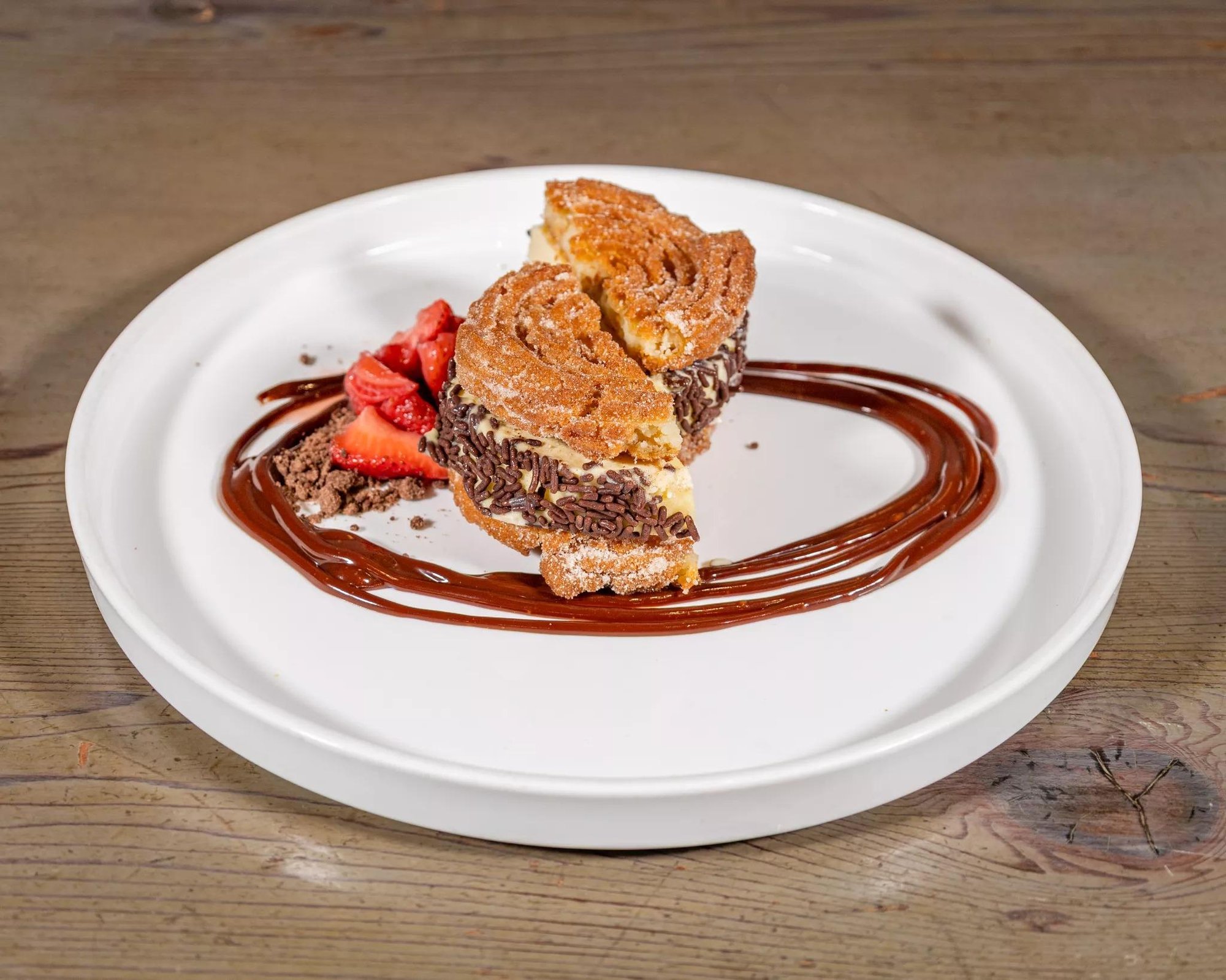Churro Ice Cream Sandwich