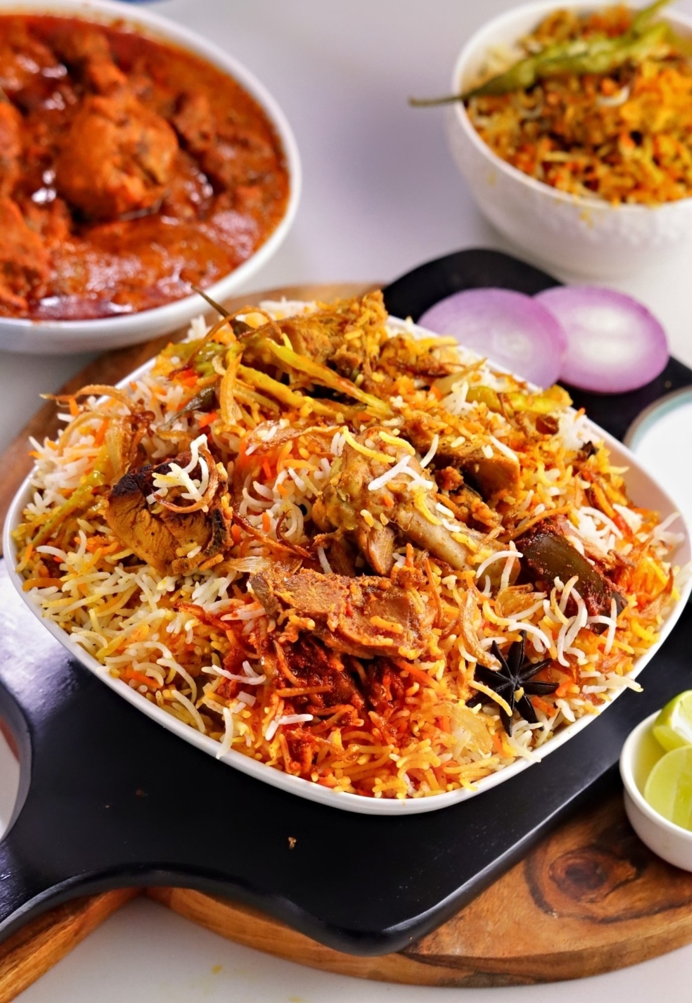 Aavakai Chicken Biryani